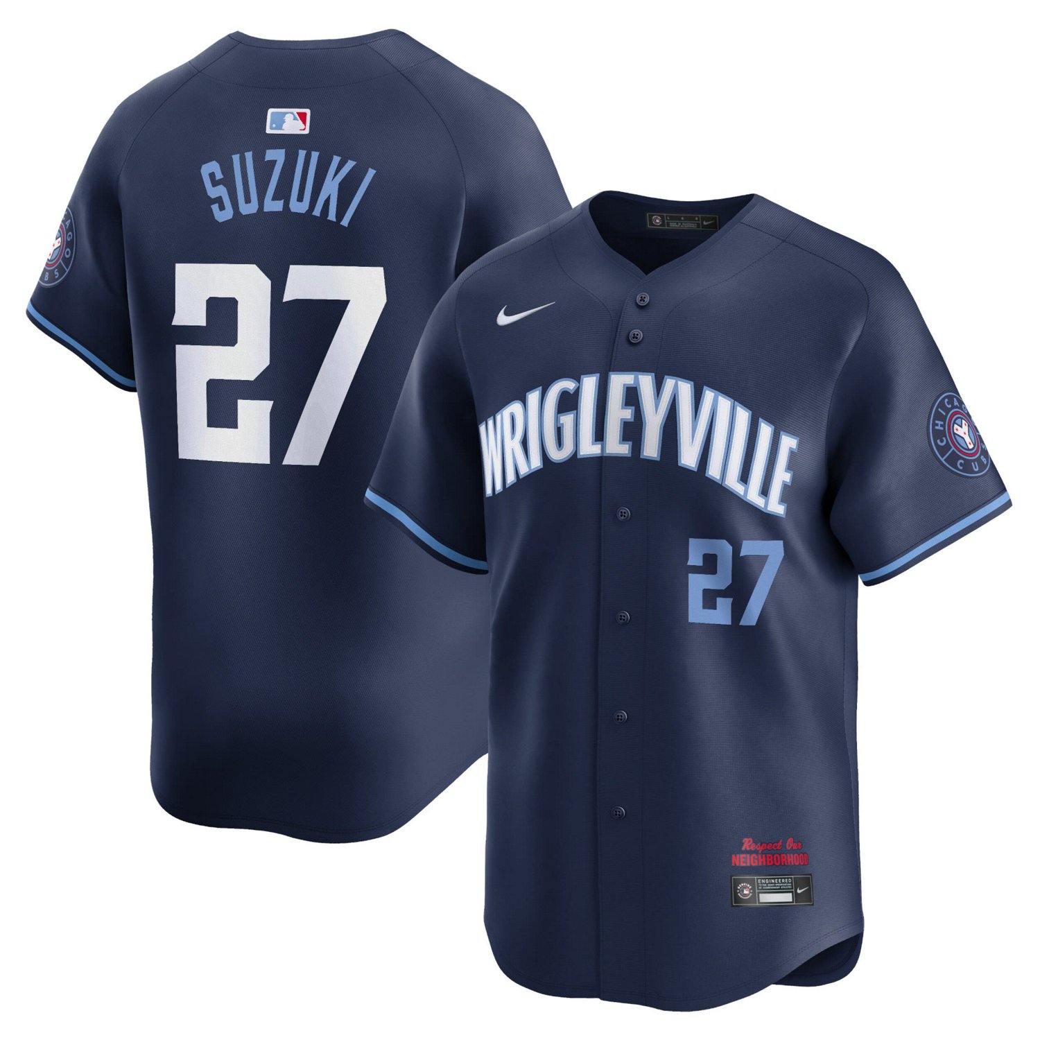 Nike Seiya Suzuki Chicago Cubs City Connect Limited Player Jersey | Academy