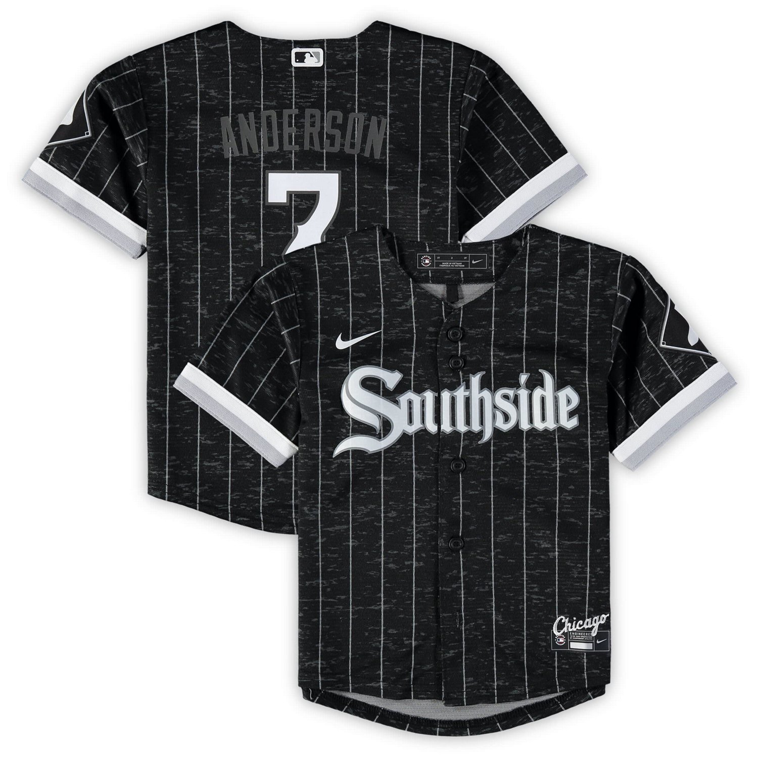 Nike Tim Anderson Chicago White Sox City Connect Replica Player Jersey ...