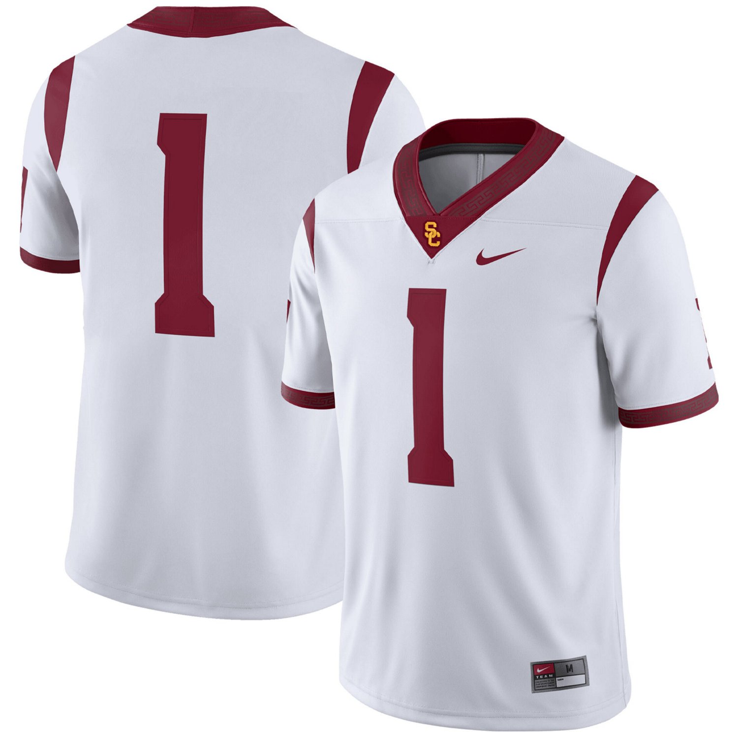 Nike USC Trojans 1 Away Game Jersey | Free Shipping at Academy