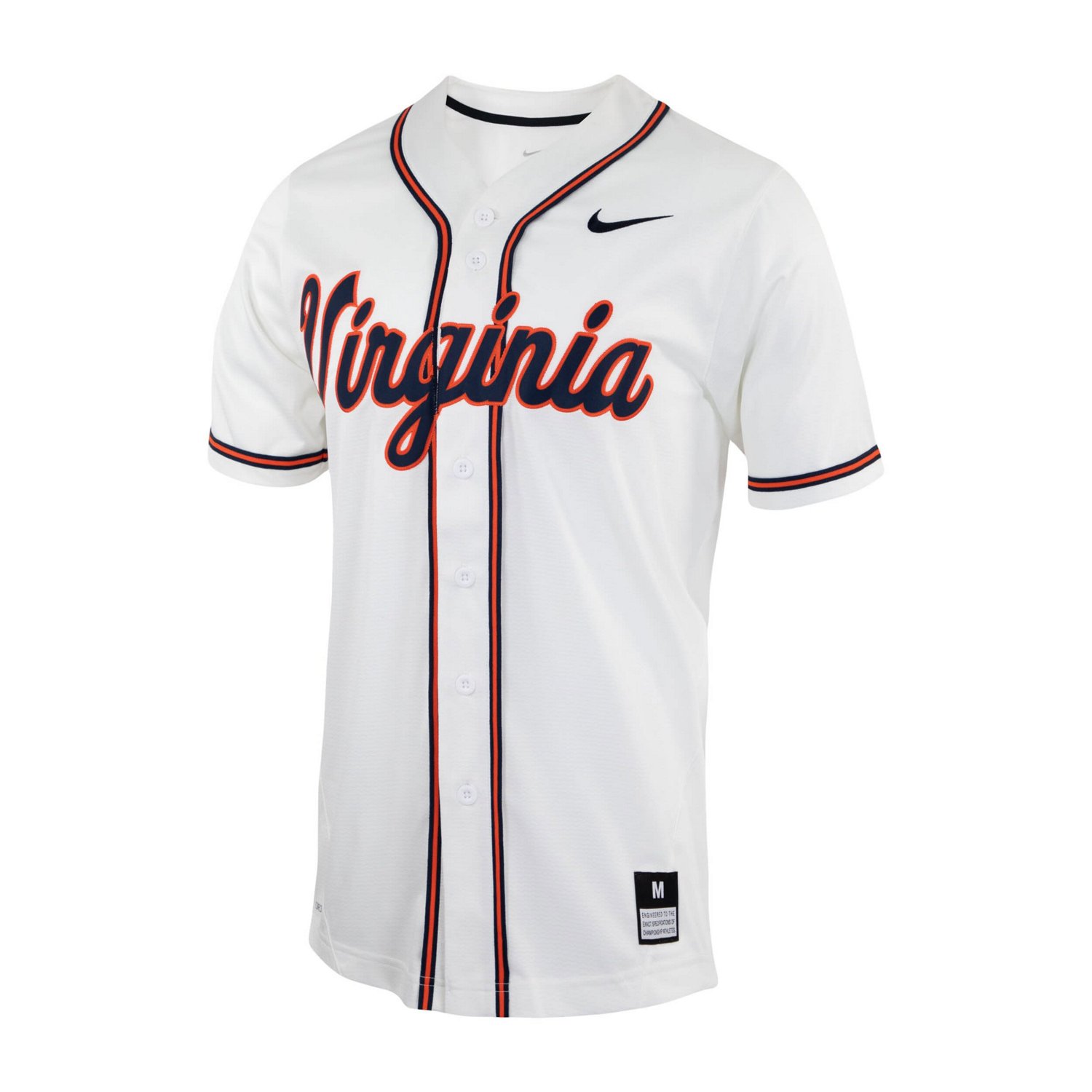 Nike Virginia Cavaliers Replica Baseball Jersey | Academy