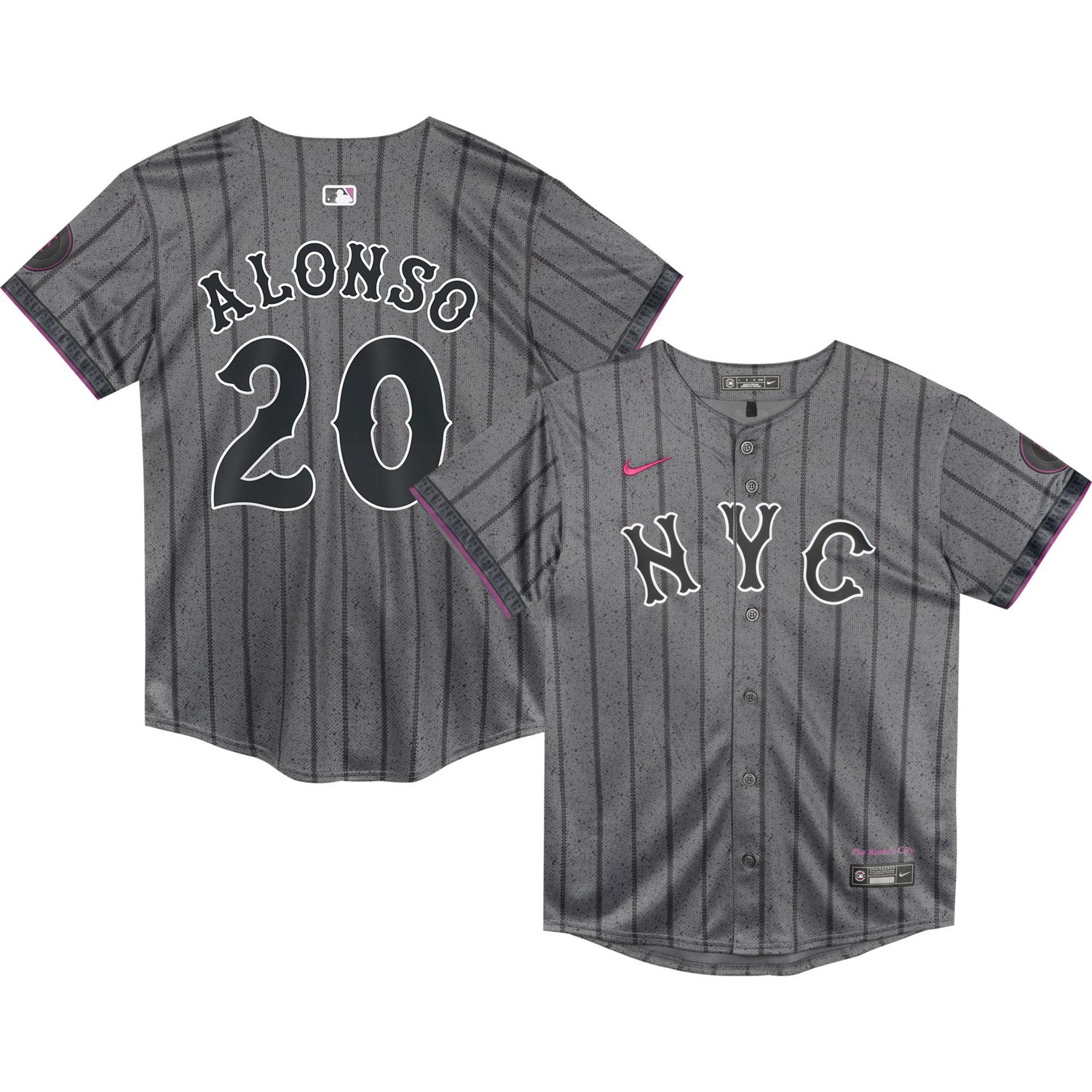 Nike Youth New York Mets New Limited City Connect Player Jersey Pete
