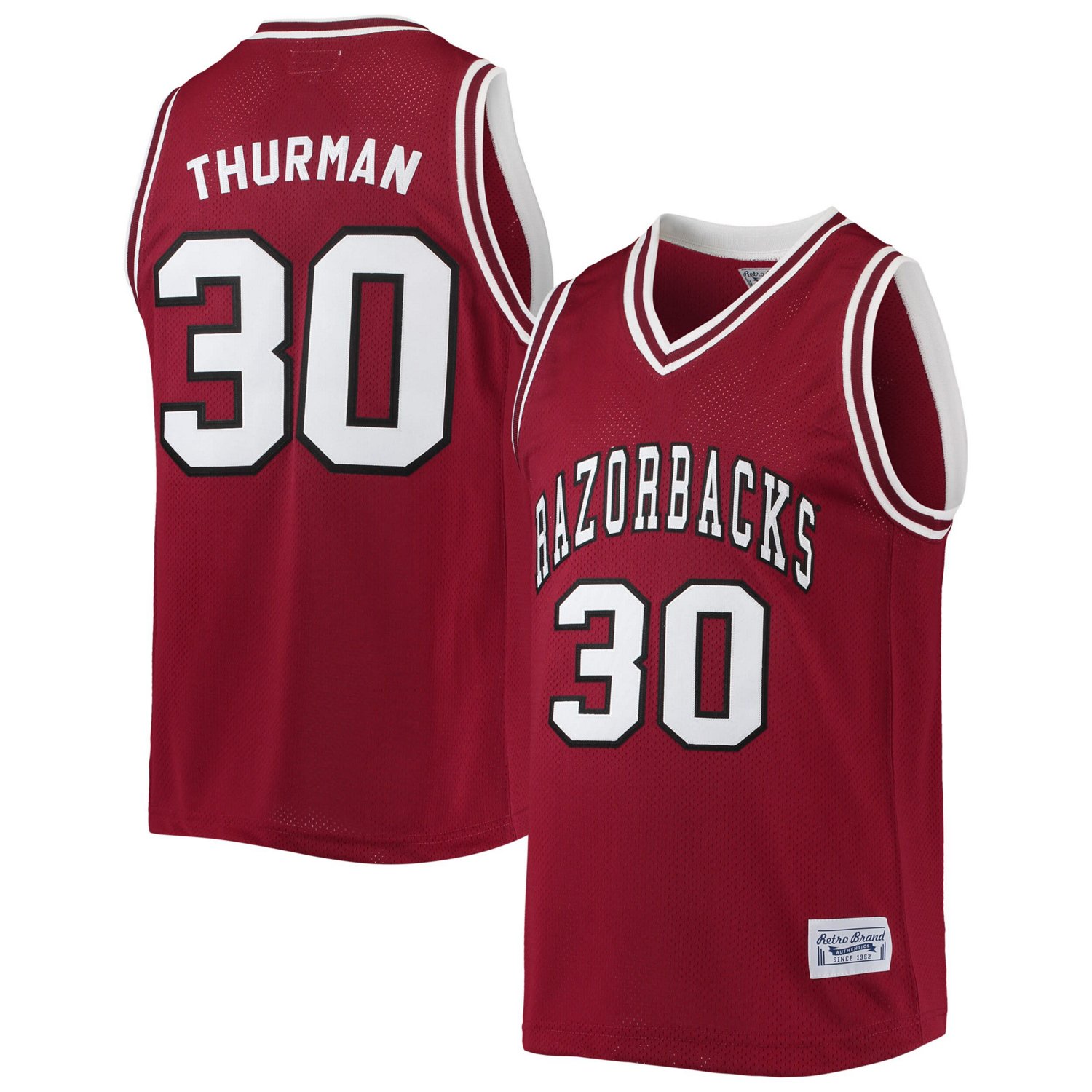 Original Retro Brand Scotty Thurman Arkansas Razorbacks Alumni ...