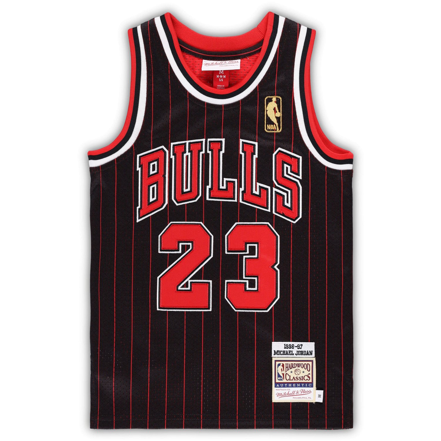 Preschool Mitchell Ness Michael Jordan Chicago Bulls 1996/97 Hardwood Classics Authentic Jersey