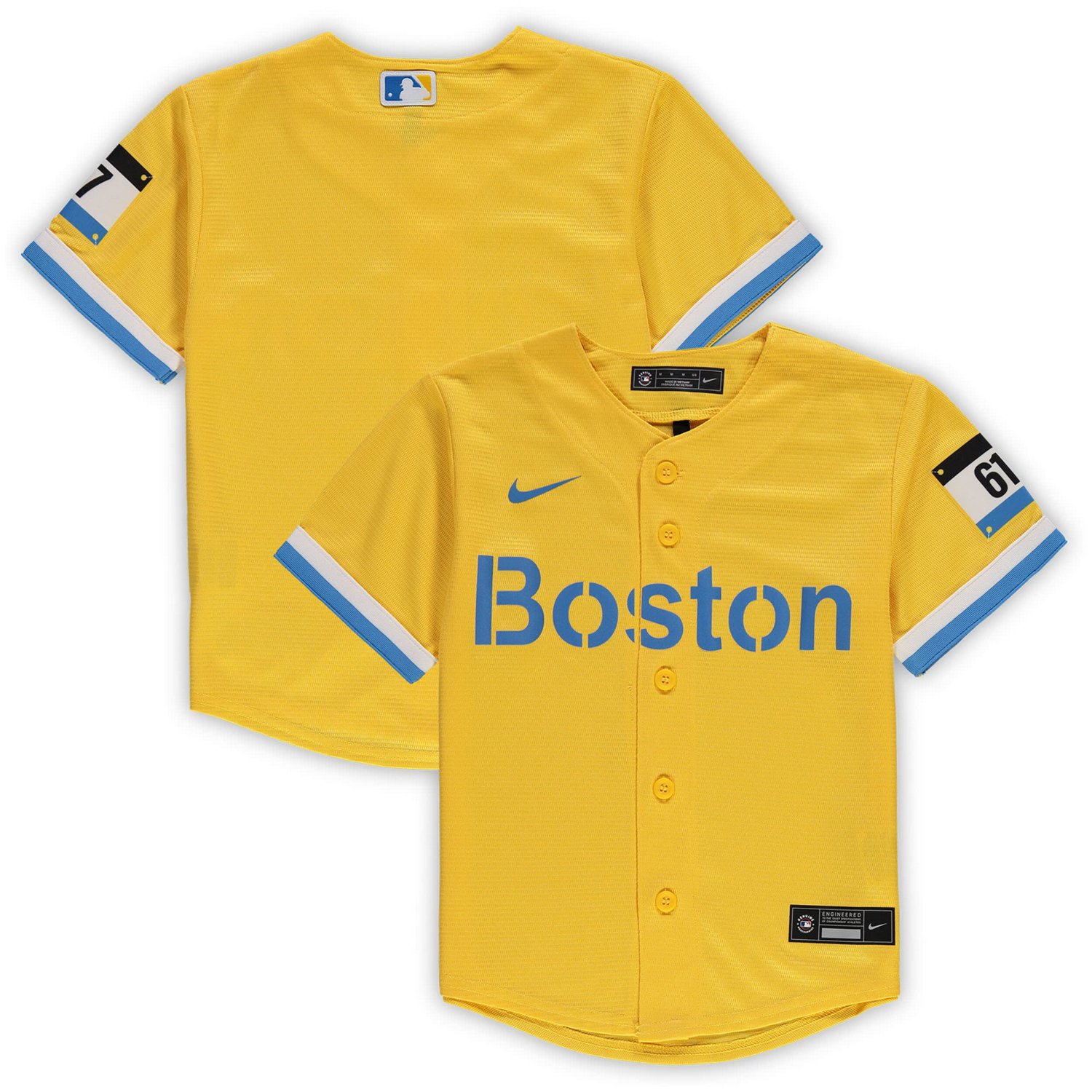 Preschool Nike Boston Red Sox MLB City Connect Replica Team Jersey