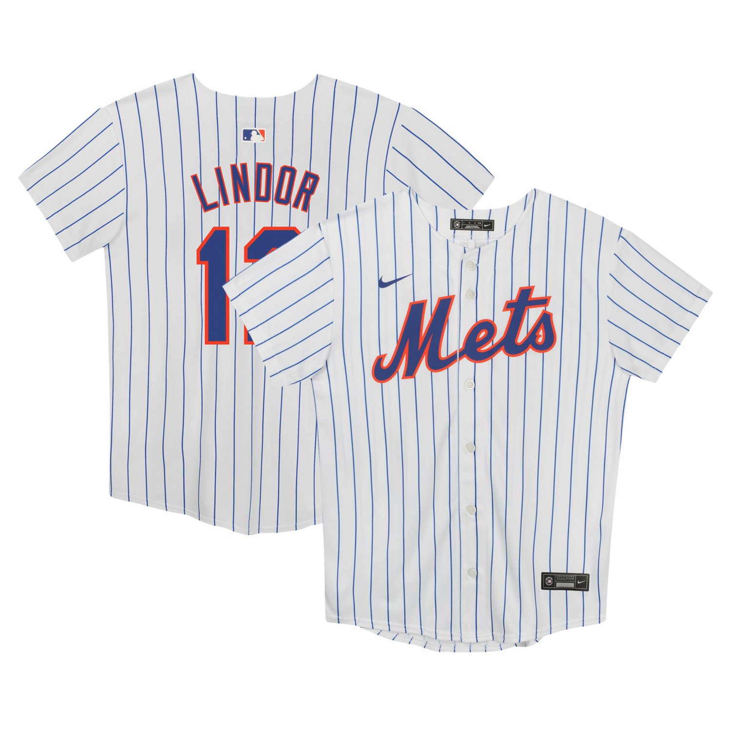 Preschool Nike Francisco Lindor New York Mets Home Game Jersey Academy