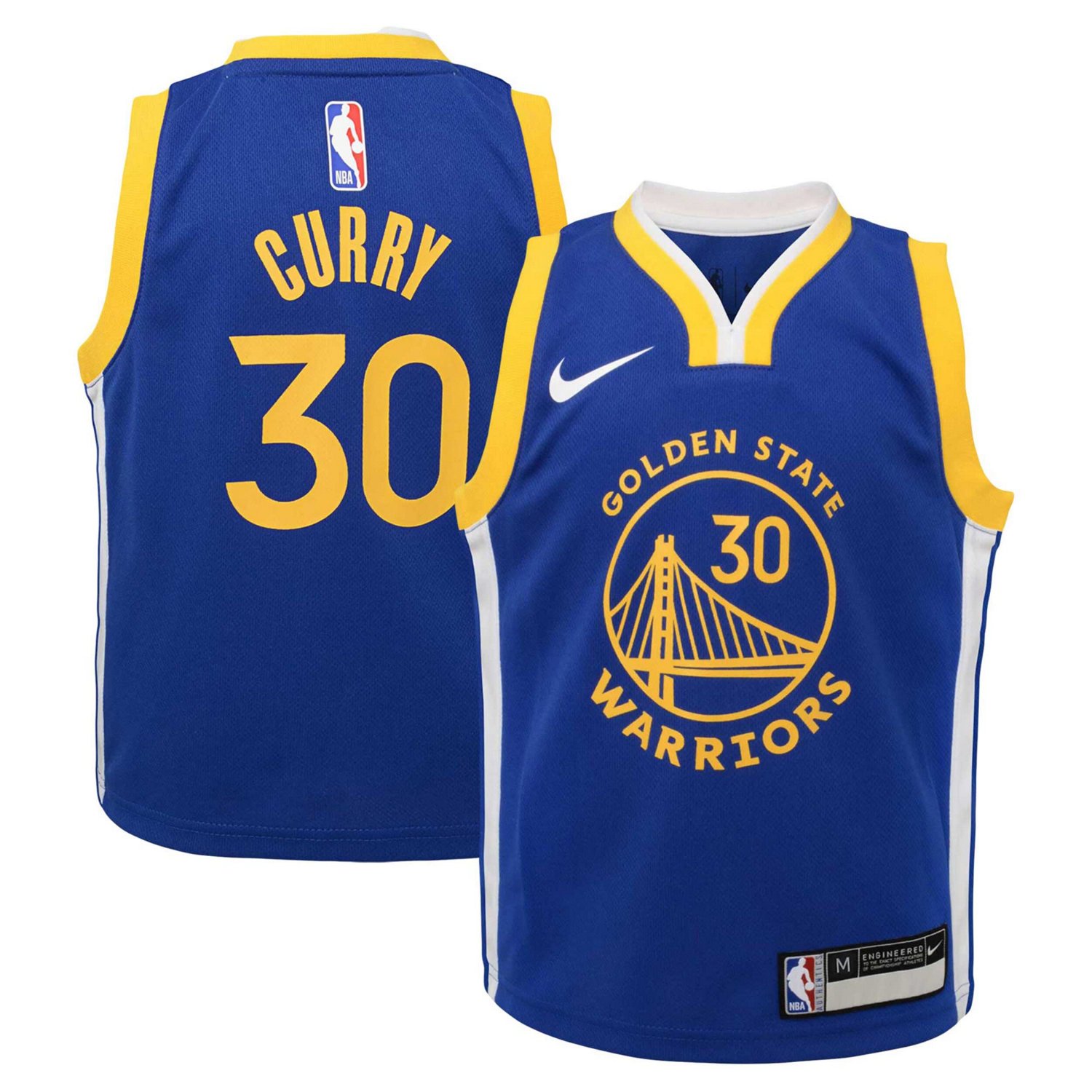 Preschool Nike Stephen Curry Golden State Warriors Dri-FIT Swingman ...