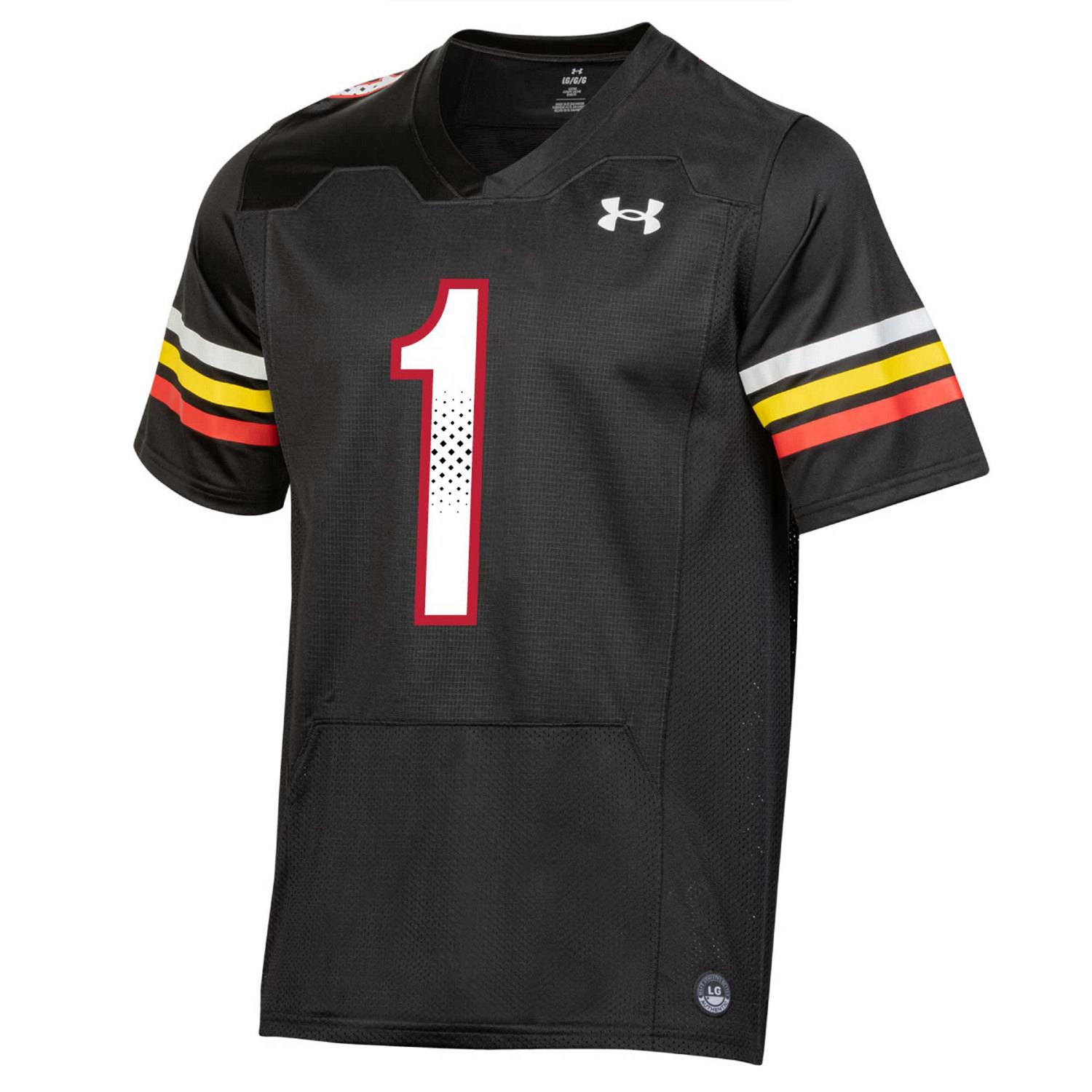 Under Armour 1 Maryland Terrapins Replica Football Jersey Academy
