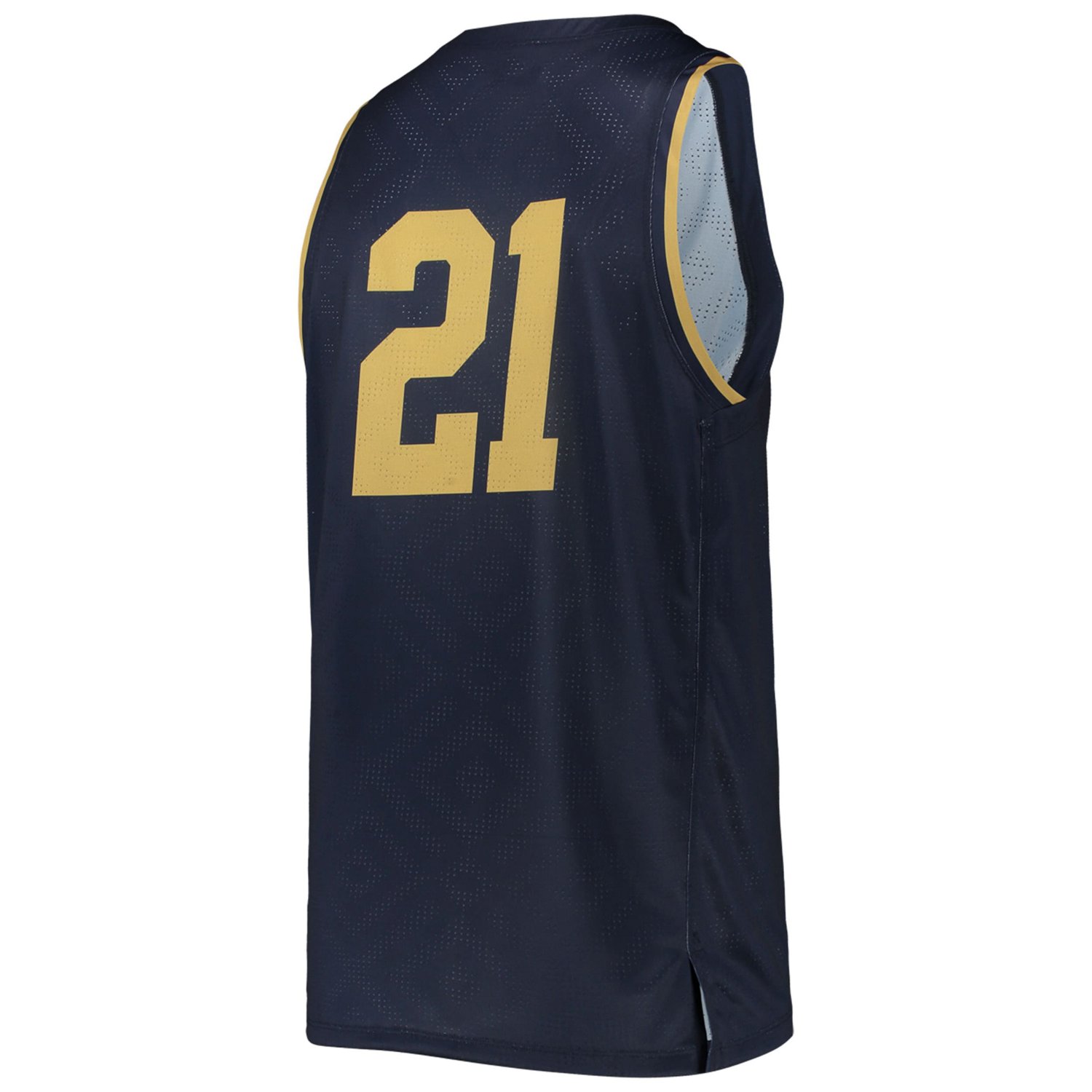 Under Armour 21 Notre Dame Fighting Irish Alternate Replica Basketball ...