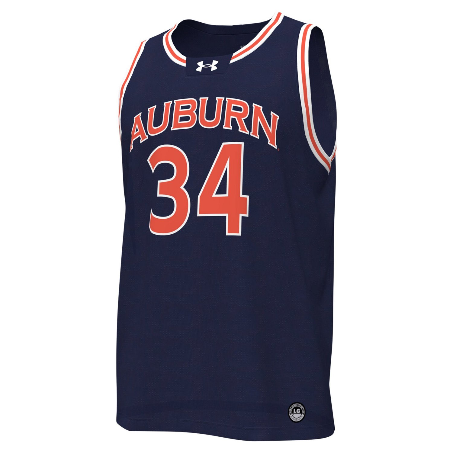Under Armour 34 Auburn Tigers Replica Basketball Jersey Academy