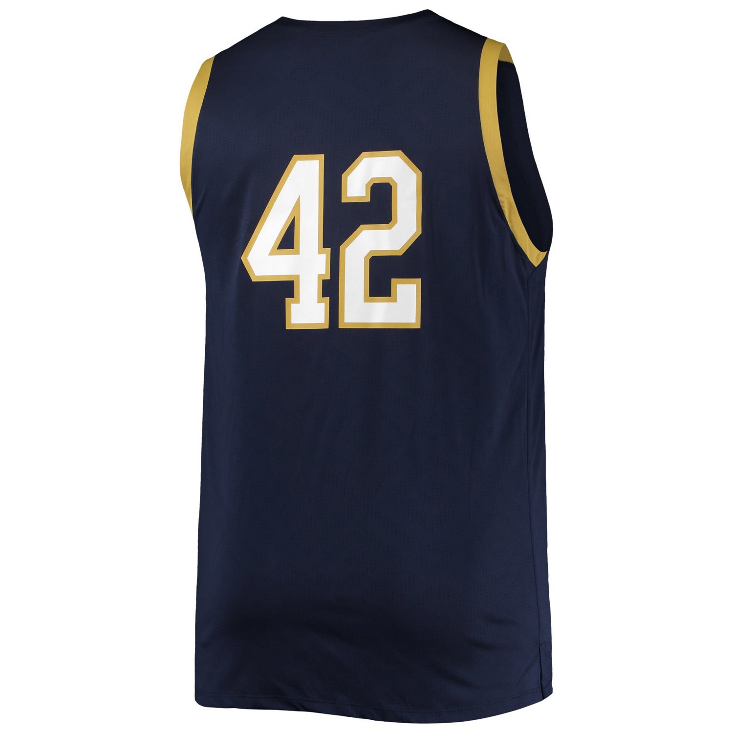 Under Armour 42 Notre Dame Fighting Irish Replica Basketball Jersey ...