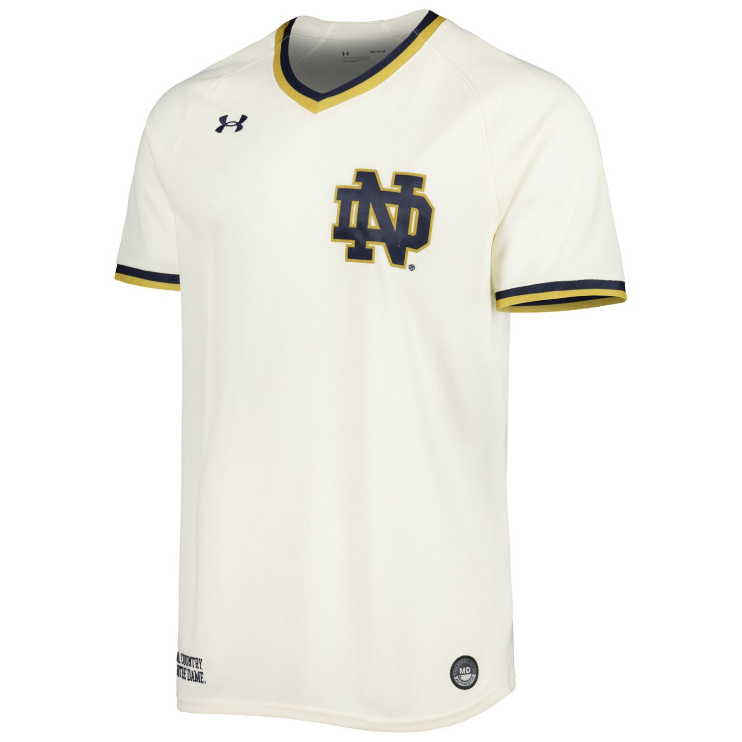 Under Armour Notre Dame Fighting Irish Replica Baseball Jersey | Academy