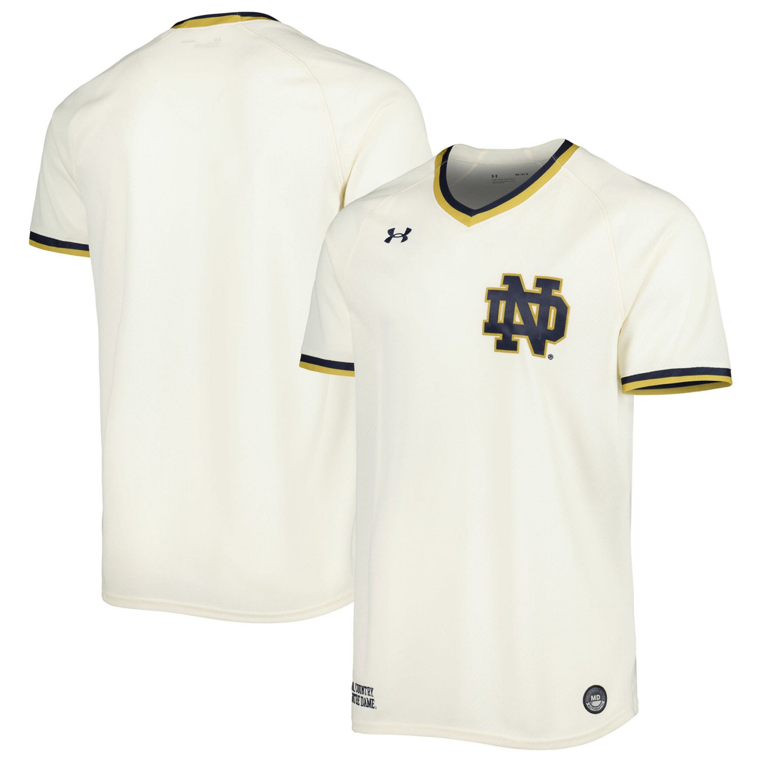 Under Armour Notre Dame Fighting Irish Replica Baseball Jersey | Academy