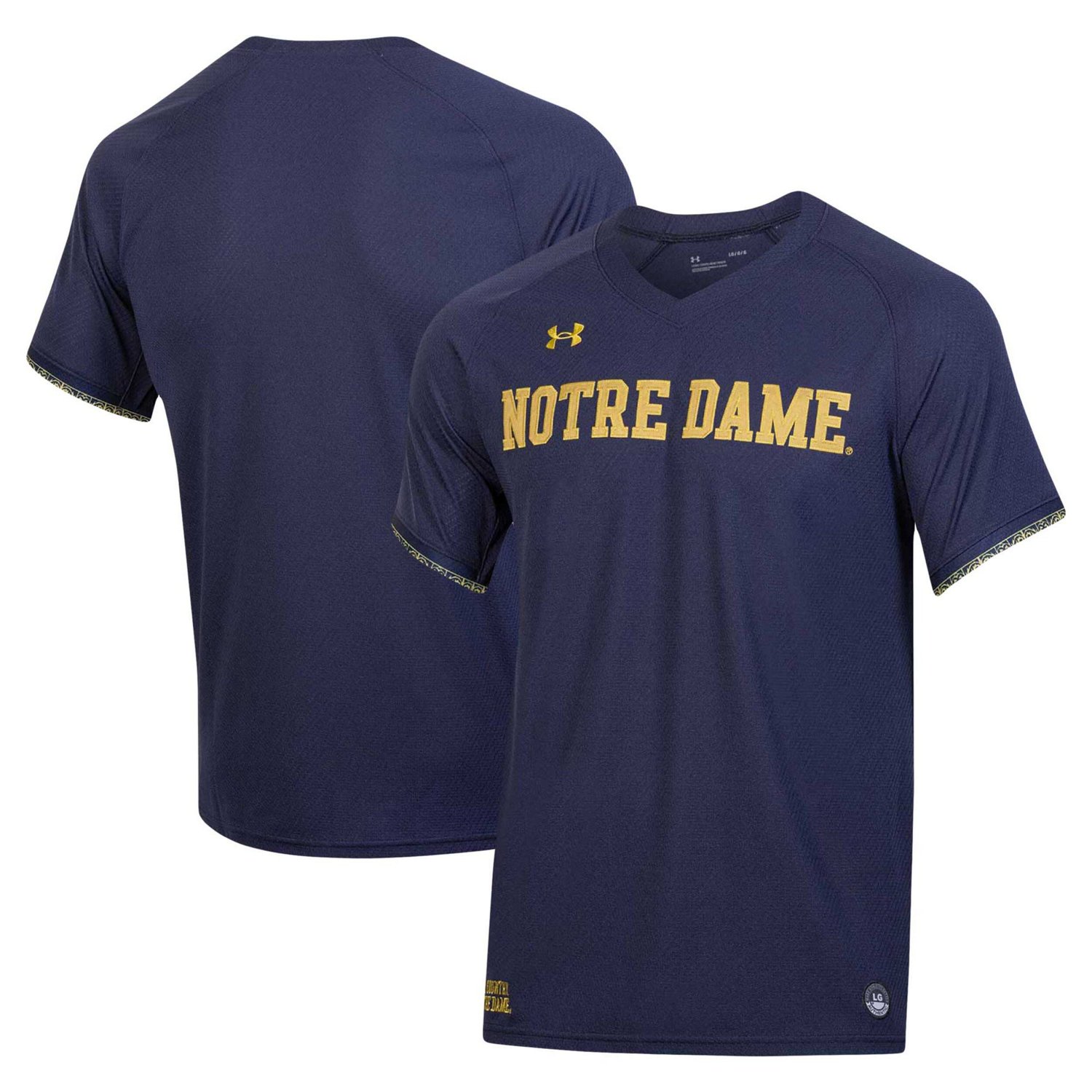 Under Armour Notre Dame Fighting Irish Replica Baseball Jersey | Academy