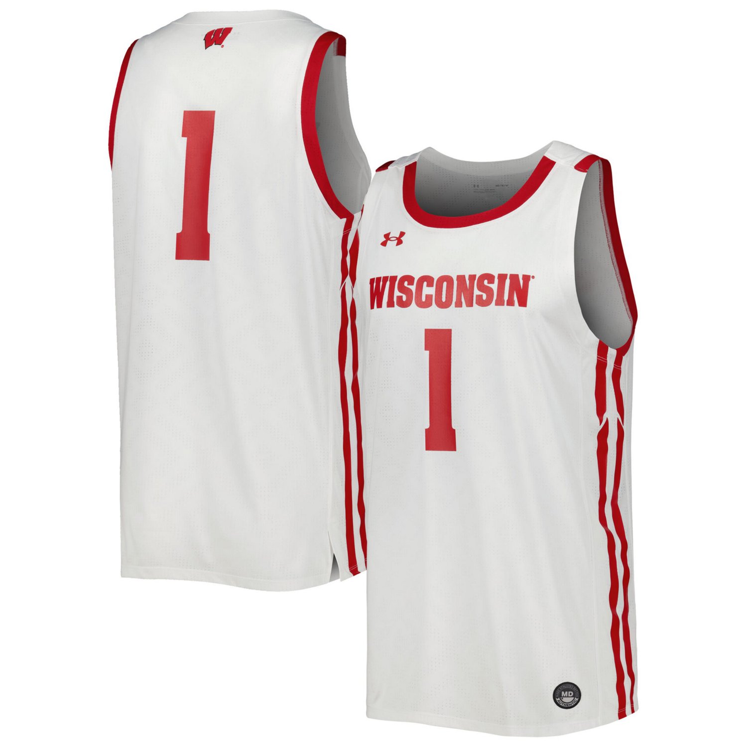 Under Armour Wisconsin Badgers Replica Basketball Jersey Academy