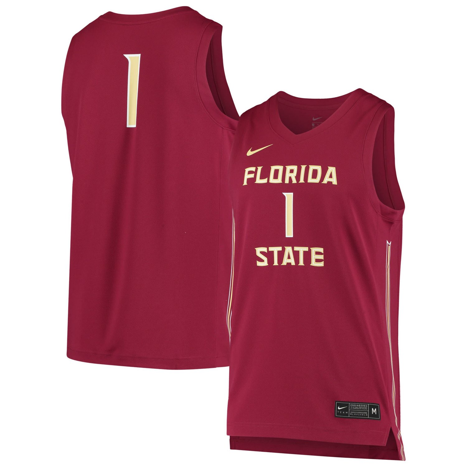 Unisex Nike 1 Florida State Seminoles Replica Basketball Jersey | Academy