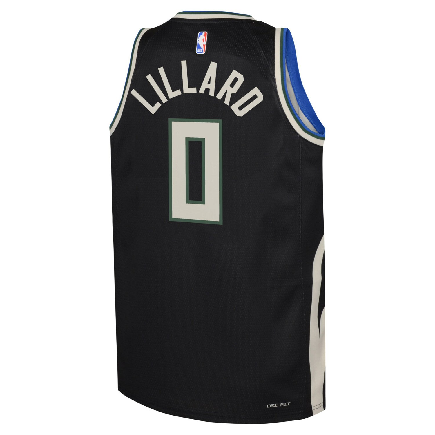 Youth Jordan Brand Damian Lillard Milwaukee Bucks Swingman Jersey ...