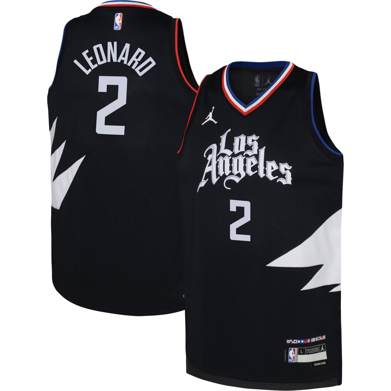 Youth Jordan Brand Kawhi Leonard LA Clippers Swingman Jersey