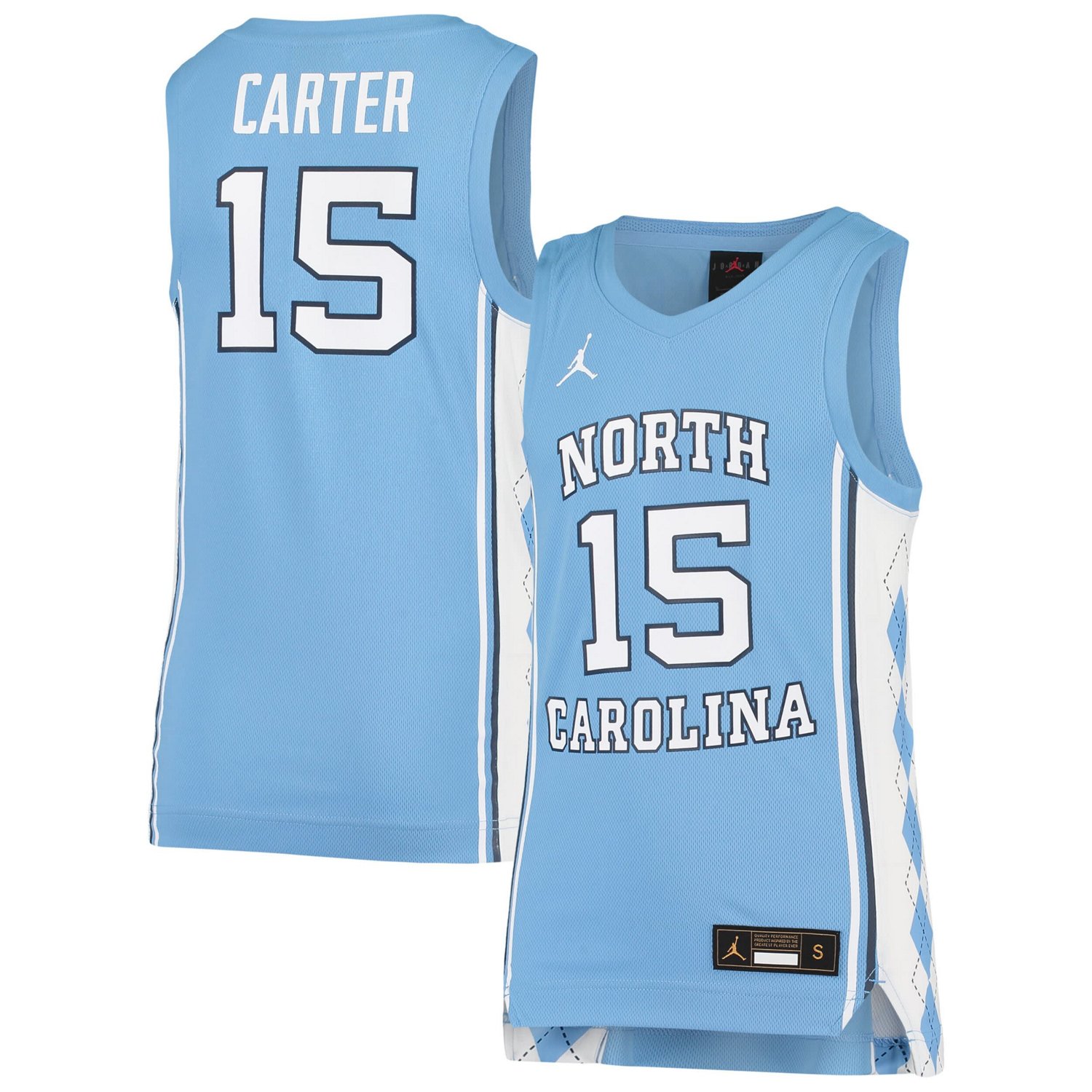 Youth Jordan Brand Vince Carter Carolina North Carolina Tar Heels Team ...