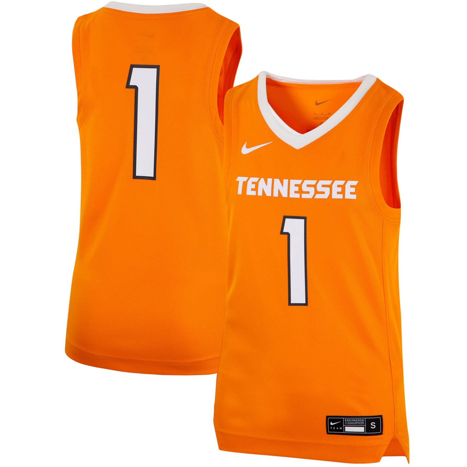 Youth Nike 1 Tennessee Volunteers Icon Replica Basketball Jersey Academy