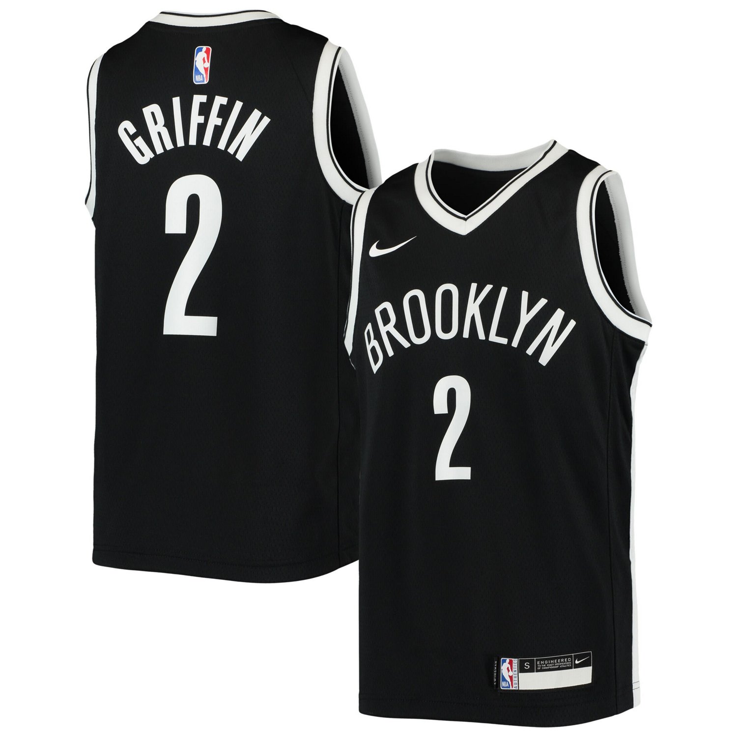 Youth Nike Blake Griffin Brooklyn Nets Swingman Jersey - Icon Edition ...