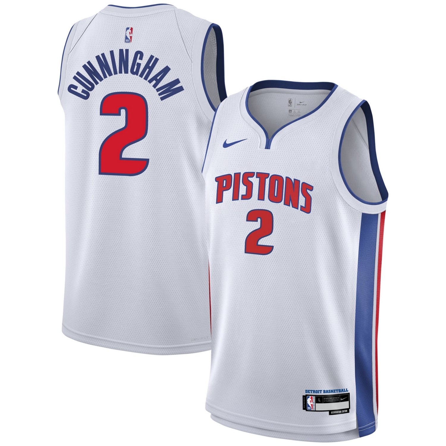 Youth Nike Cade Cunningham Detroit Pistons Swingman Jersey ...