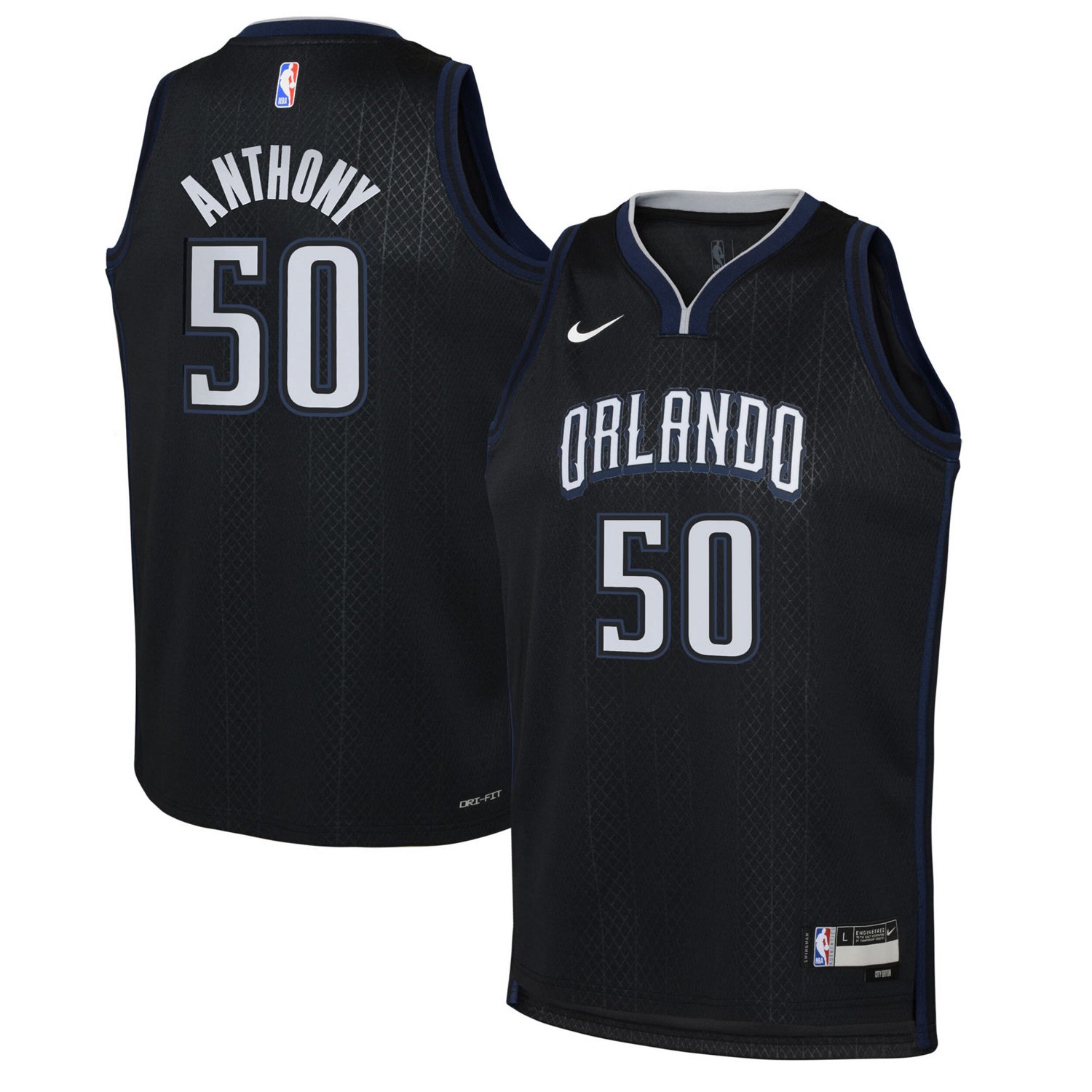 Youth Nike Cole Anthony Orlando Magic 2022/23 Swingman Jersey - City ...