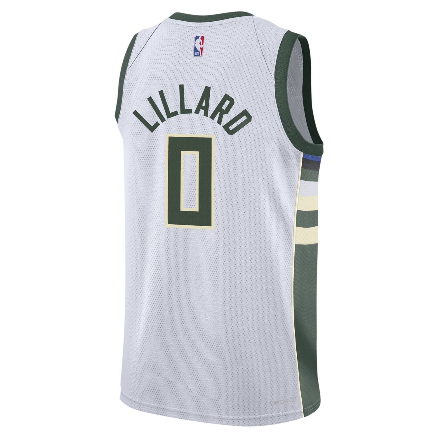 Youth Nike Damian Lillard Milwaukee Bucks Swingman Jersey - Association ...