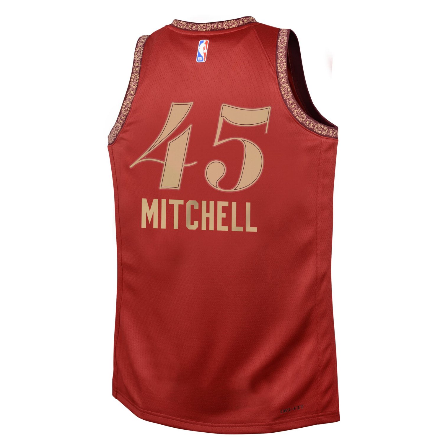 Youth Nike Donovan Mitchell Cleveland Cavaliers Swingman Replica Jersey ...