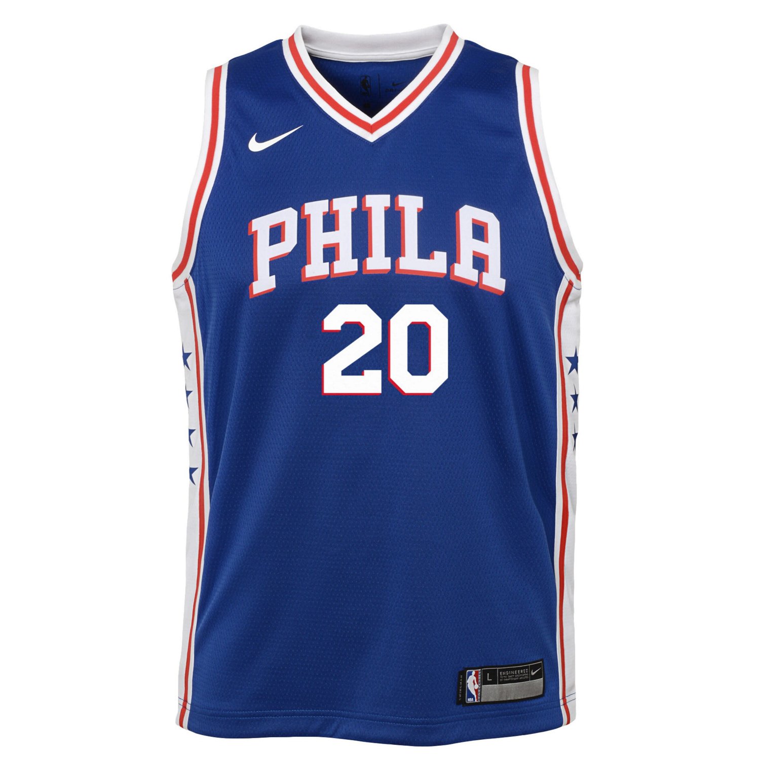 Youth Nike Markelle Fultz Philadelphia 76ers Swingman Jersey - Icon ...