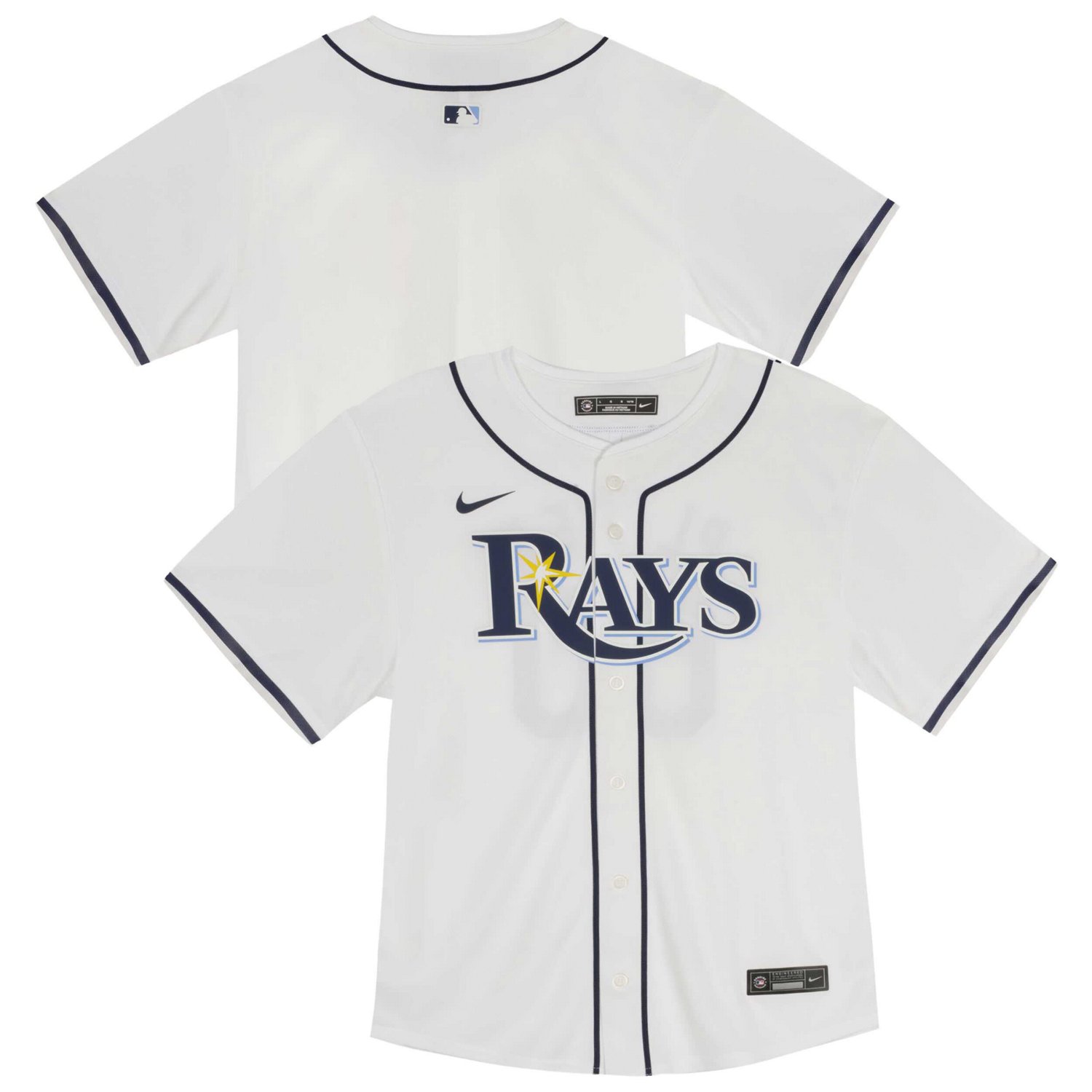 Youth Nike Tampa Bay Rays Home Game Jersey | Academy
