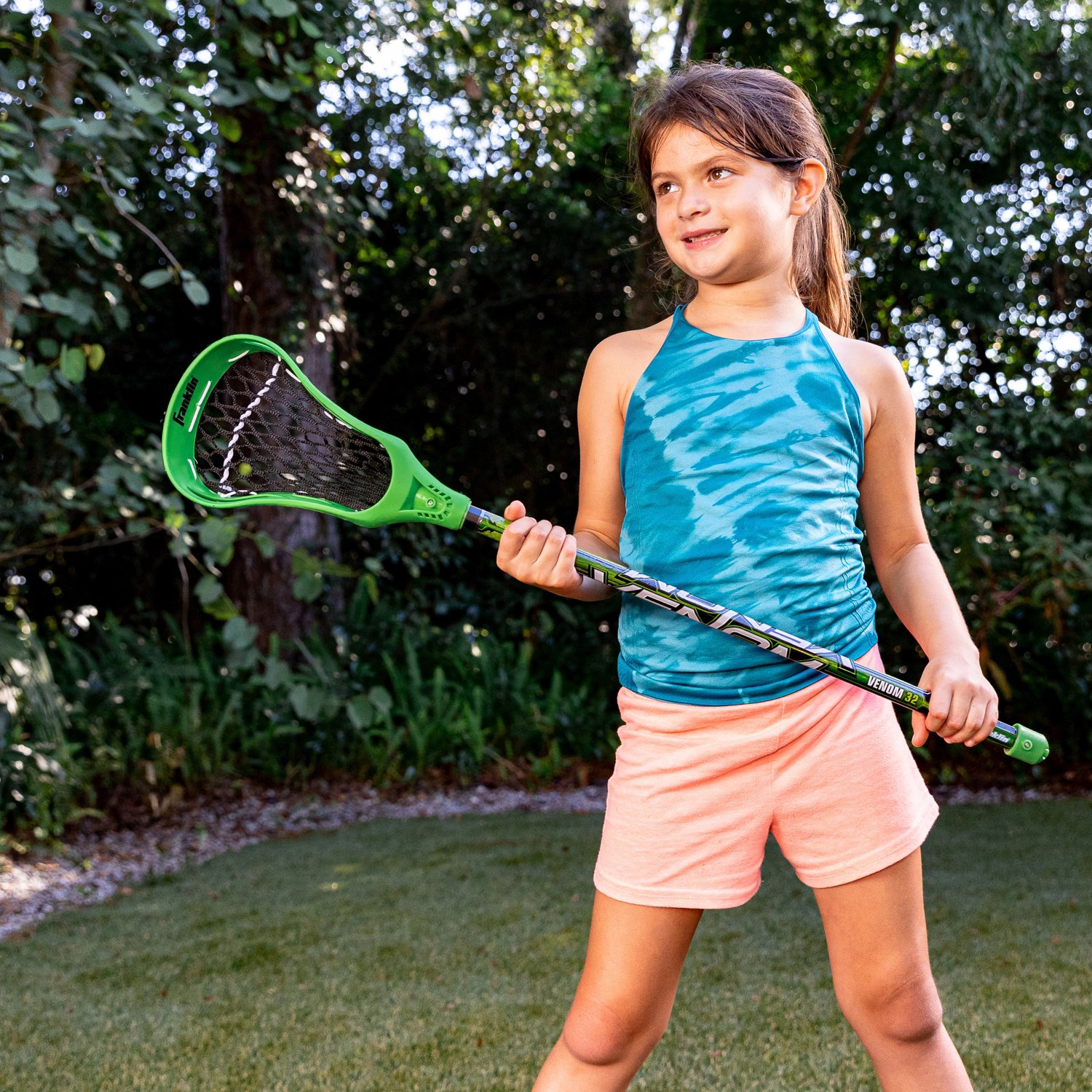 Franklin Sports Kids' Practice Lacrosse Set Academy