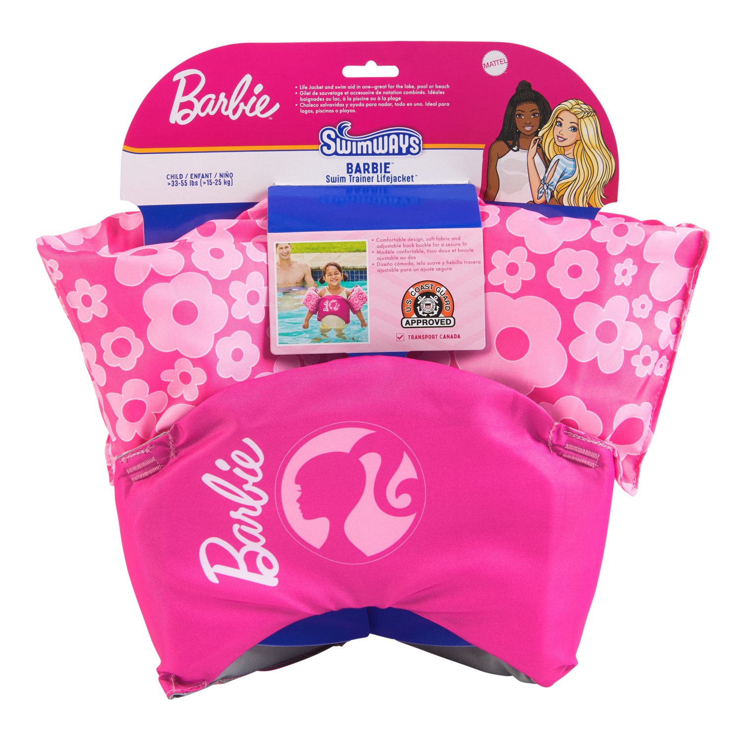 SwimWays Barbie Swim Trainer | Academy