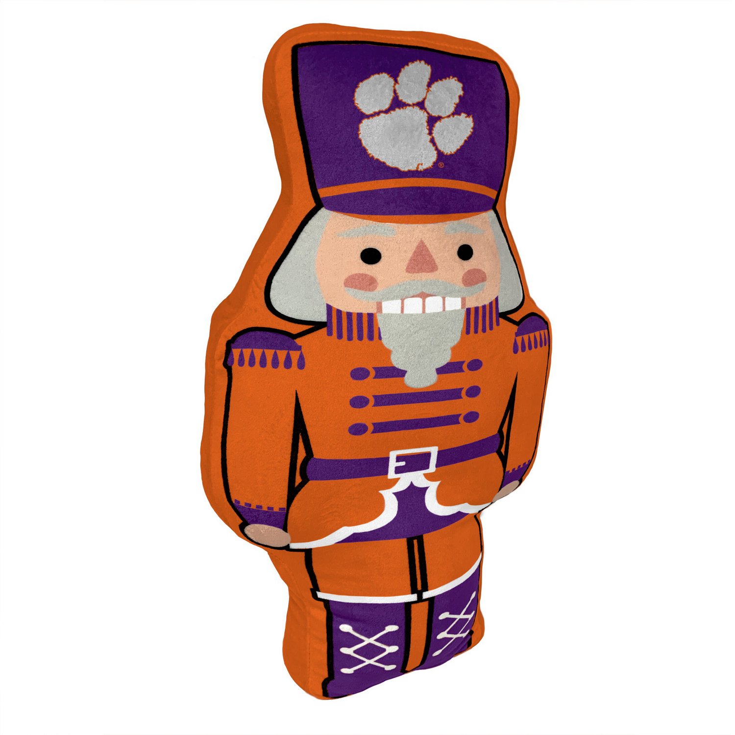 Clemson Tigers Nutcracker Plushlete Pillow Academy