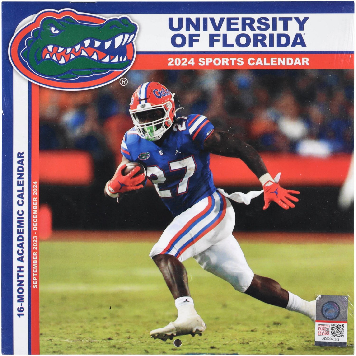 Florida Gators 7'' x 7'' 2024 Mini Wall Calendar Academy