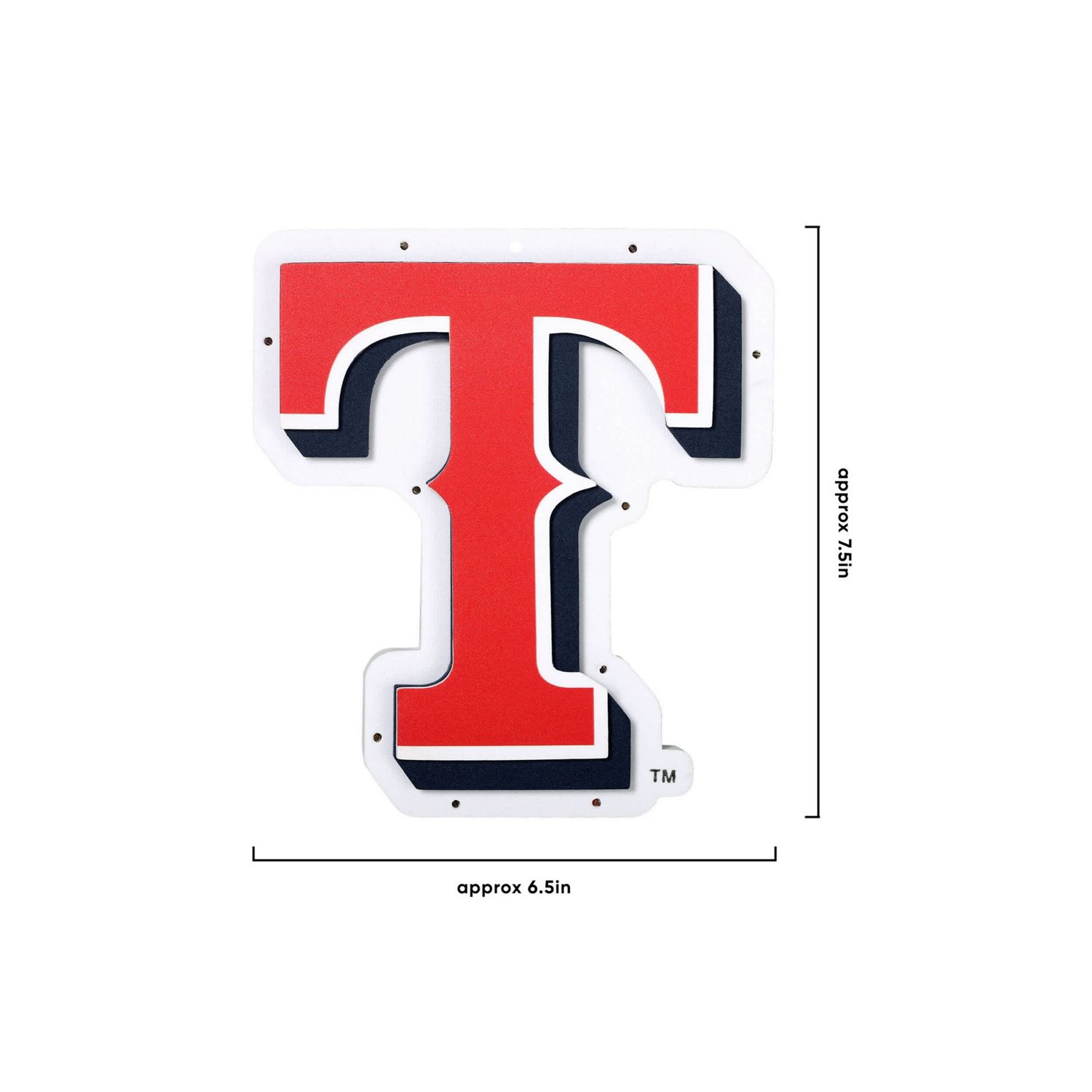 FOCO Texas Rangers Light Up Big Logo Fan Chain | Academy