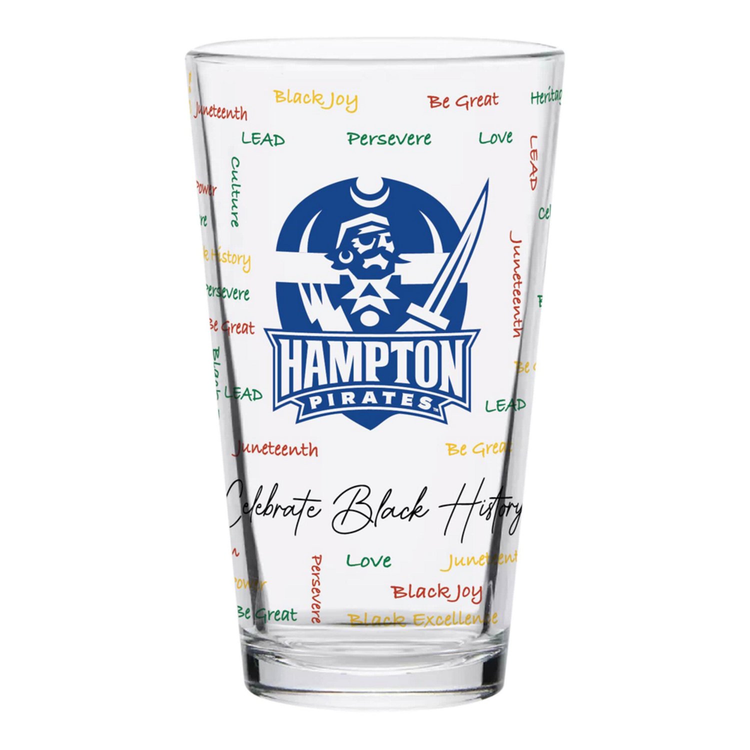 Hampton Pirates 16oz Pint Glass | Academy