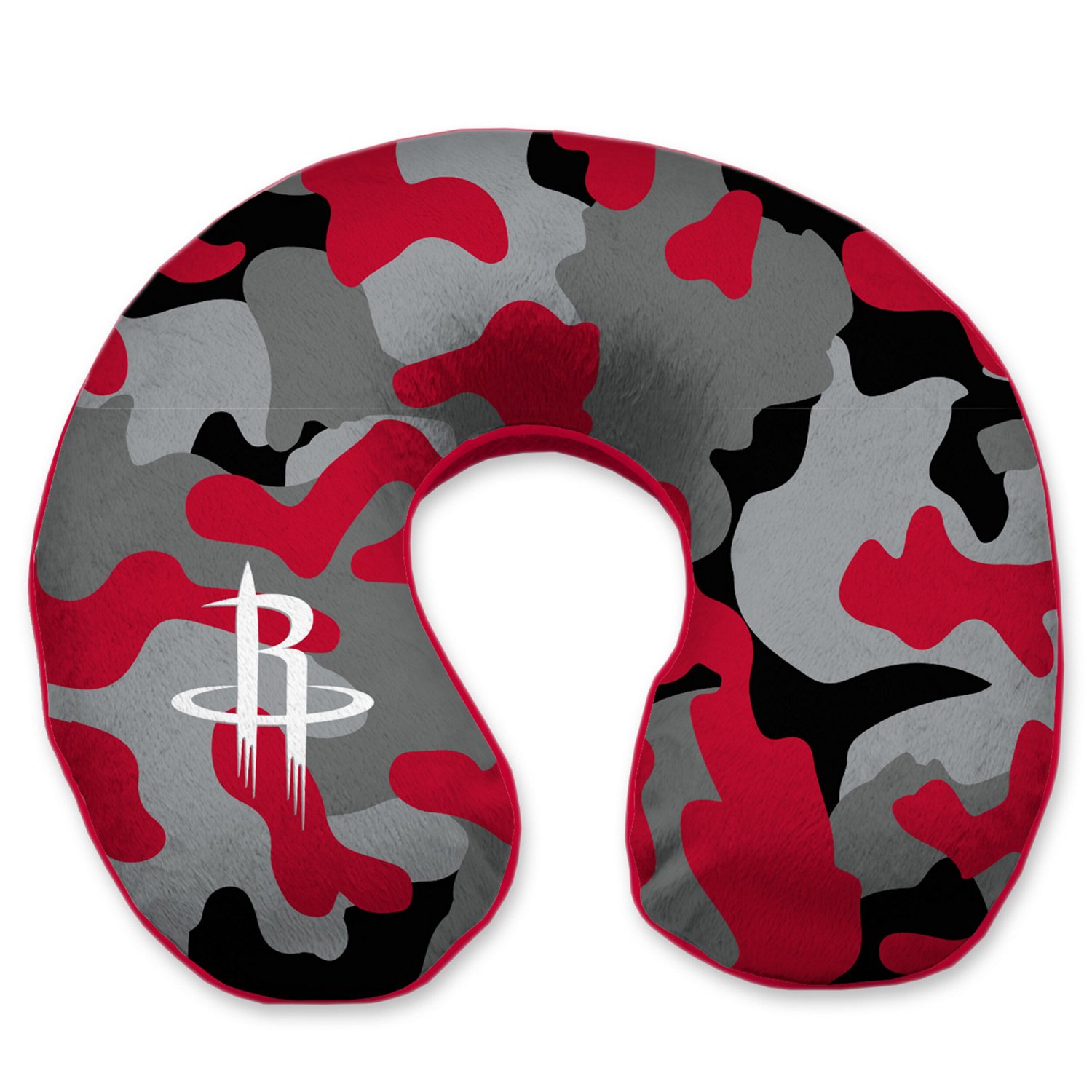 Houston Rockets Camo Memory Foam Travel Pillow Academy