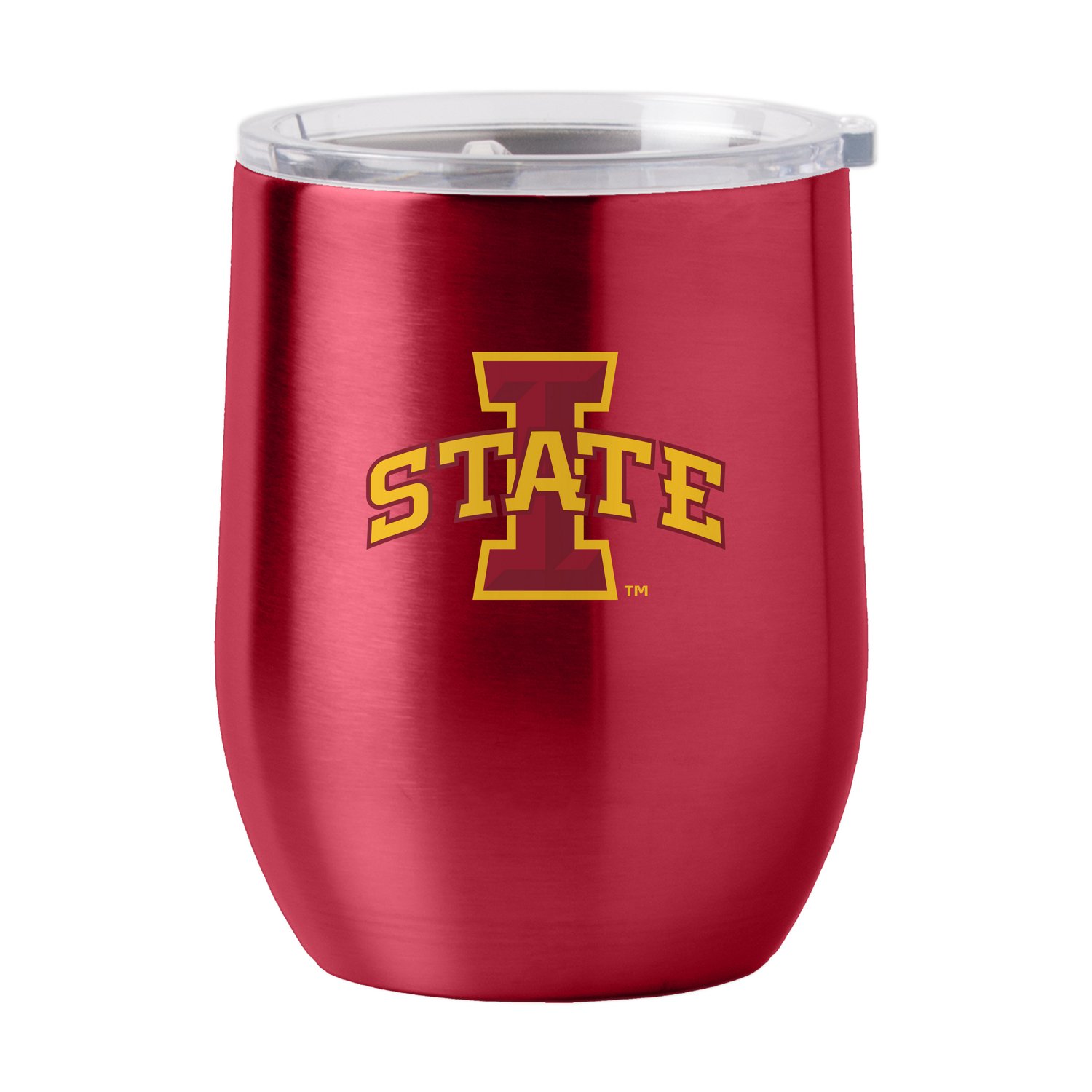 Logo Brands Iowa State University 16 oz Gameday Stainless Curved ...