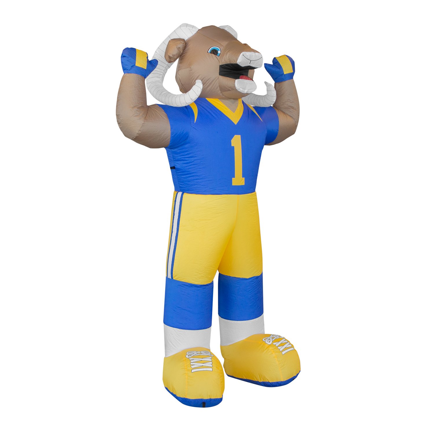 Logo Brands Los Angeles Rams 7 ft Yard Inflatable Mascot | Academy