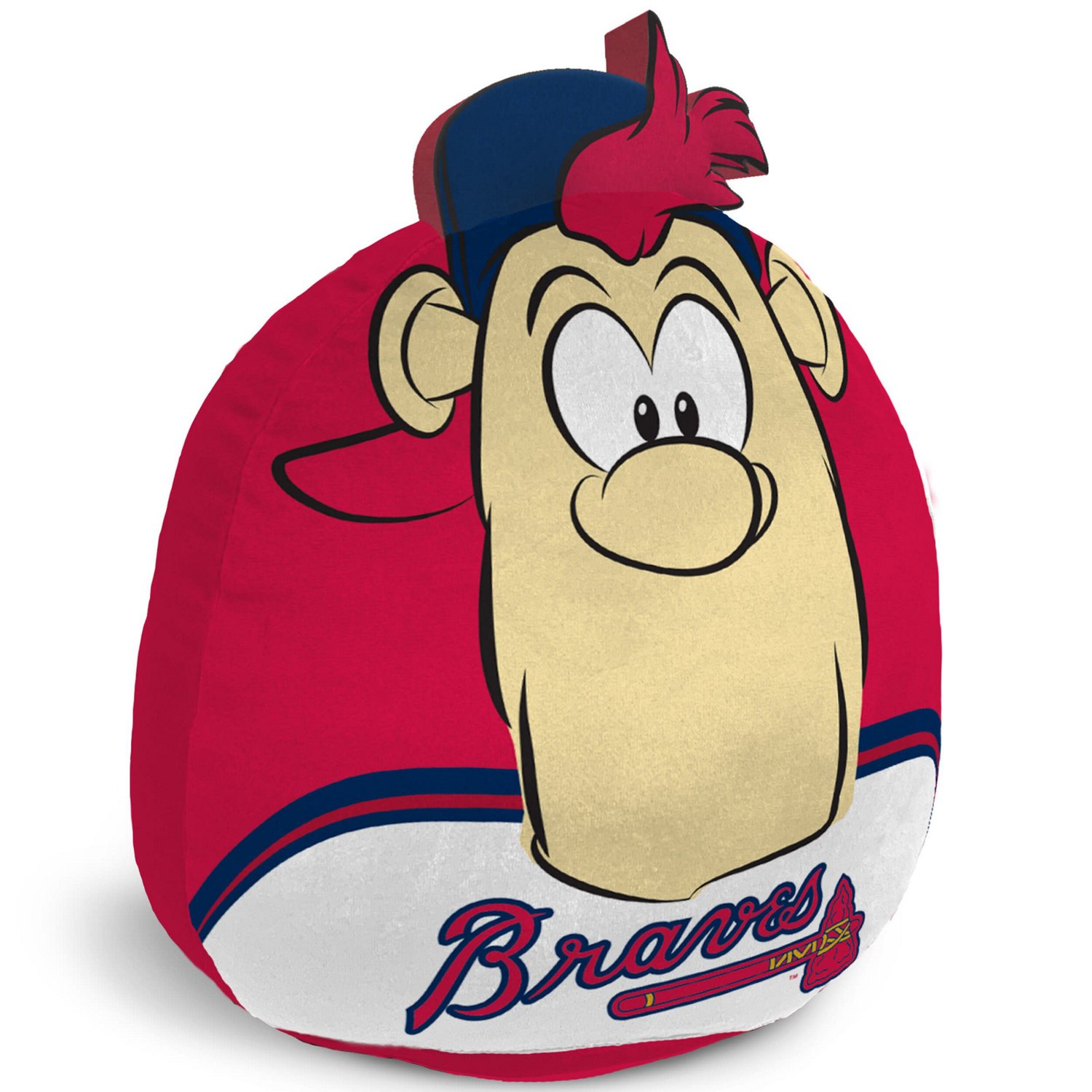 Pegasus Atlanta Braves Plushie Mascot Pillow with Features Academy