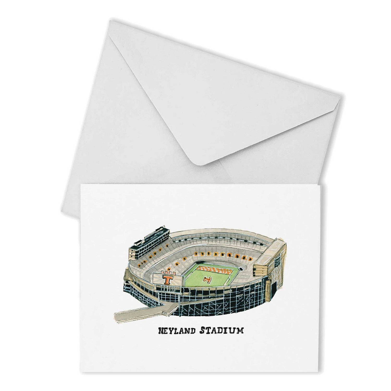 Tennessee Volunteers Valiant Stadium Boxed Note Card Set Academy