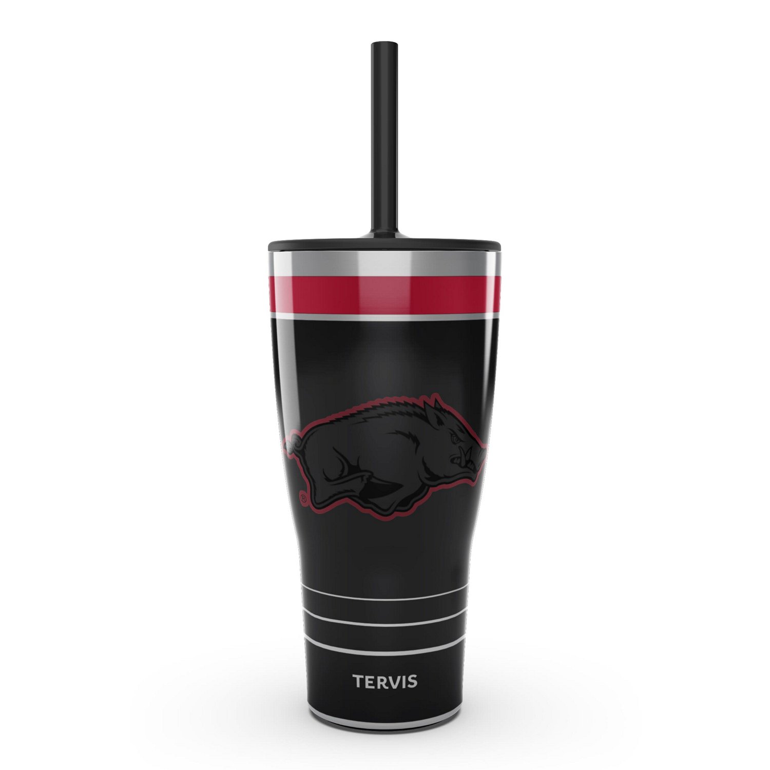 Tervis Arkansas Razorbacks 30oz Night Game Tumbler with Straw | Academy