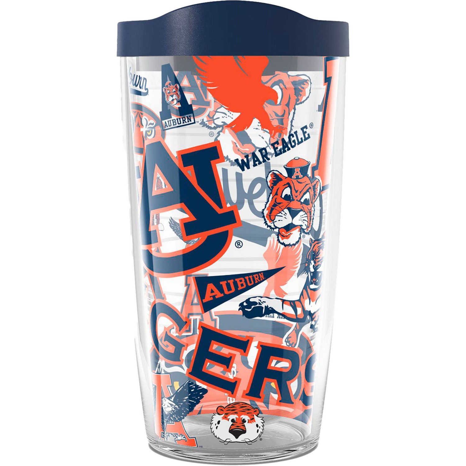 Tervis Auburn Tigers 16oz Allover Classic Tumbler | Academy