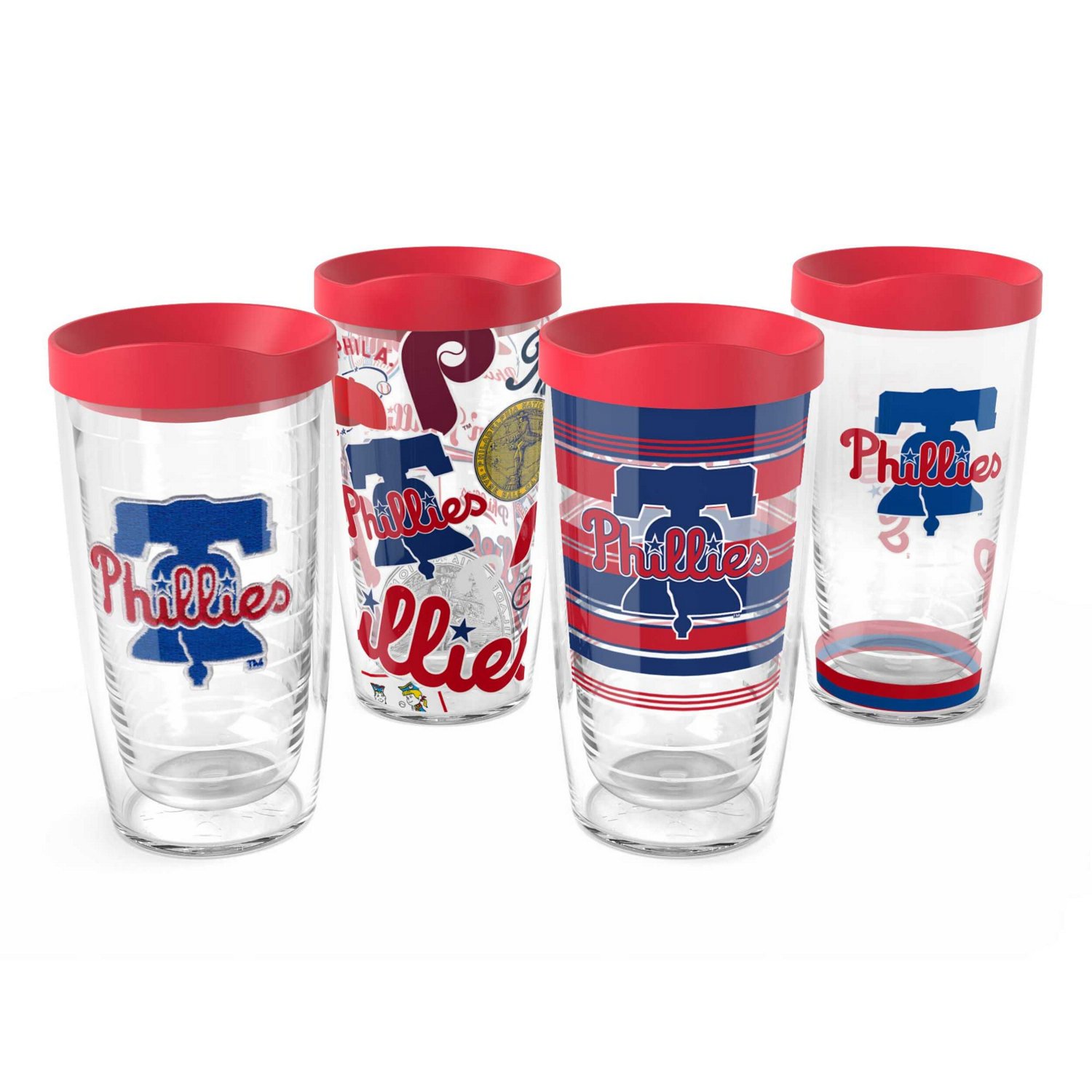 Tervis Philadelphia Phillies Four-Pack 16oz Classic Tumbler Set | Academy