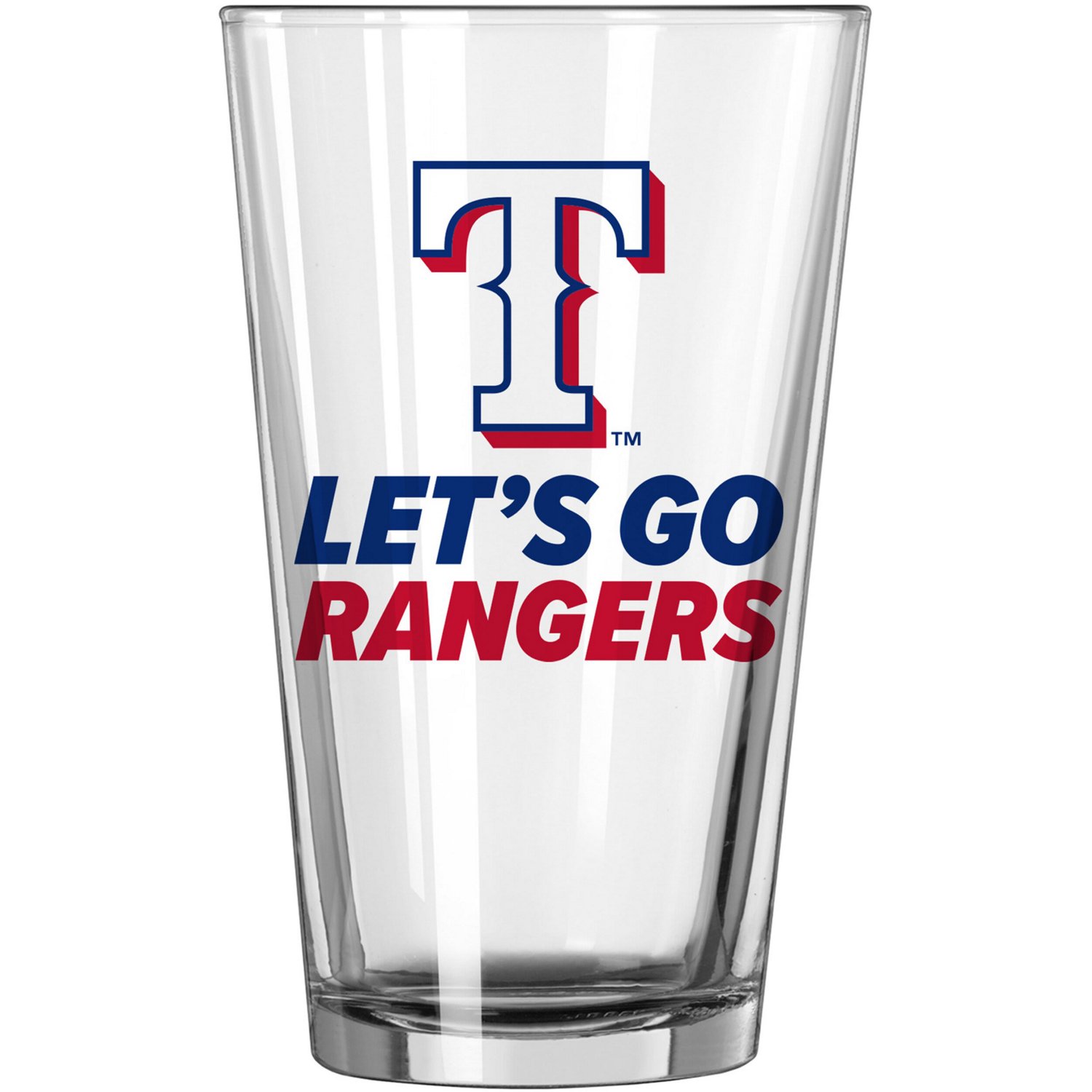 Texas Rangers 16oz Team Slogan Pint Glass | Academy