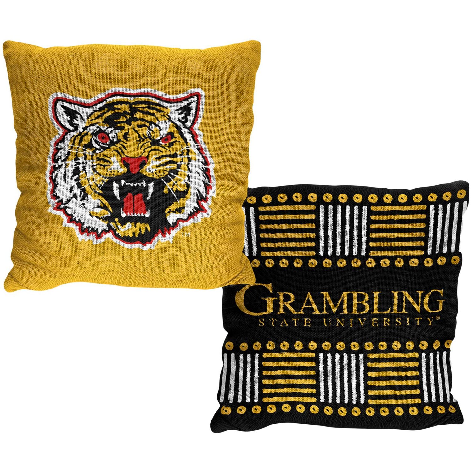 The Northwest Group Grambling Tigers Homage DoubleSided Pillow Academy
