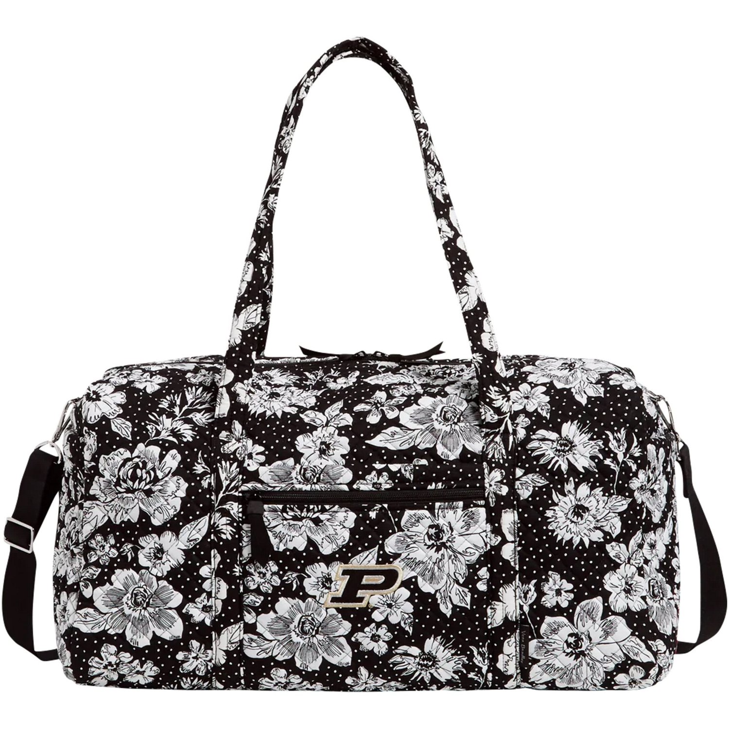 Vera Bradley Purdue Boilermakers Rain Garden Large Travel Duffel Bag