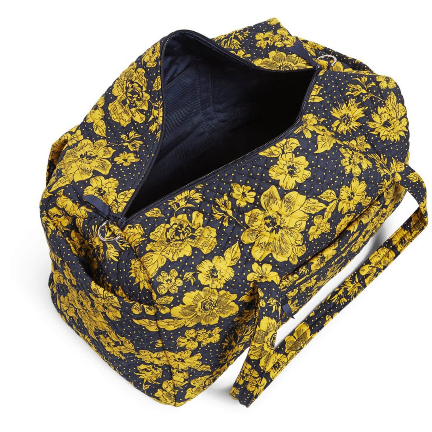 Vera Bradley West Virginia Mountaineers Rain Garden Large Travel Duffel