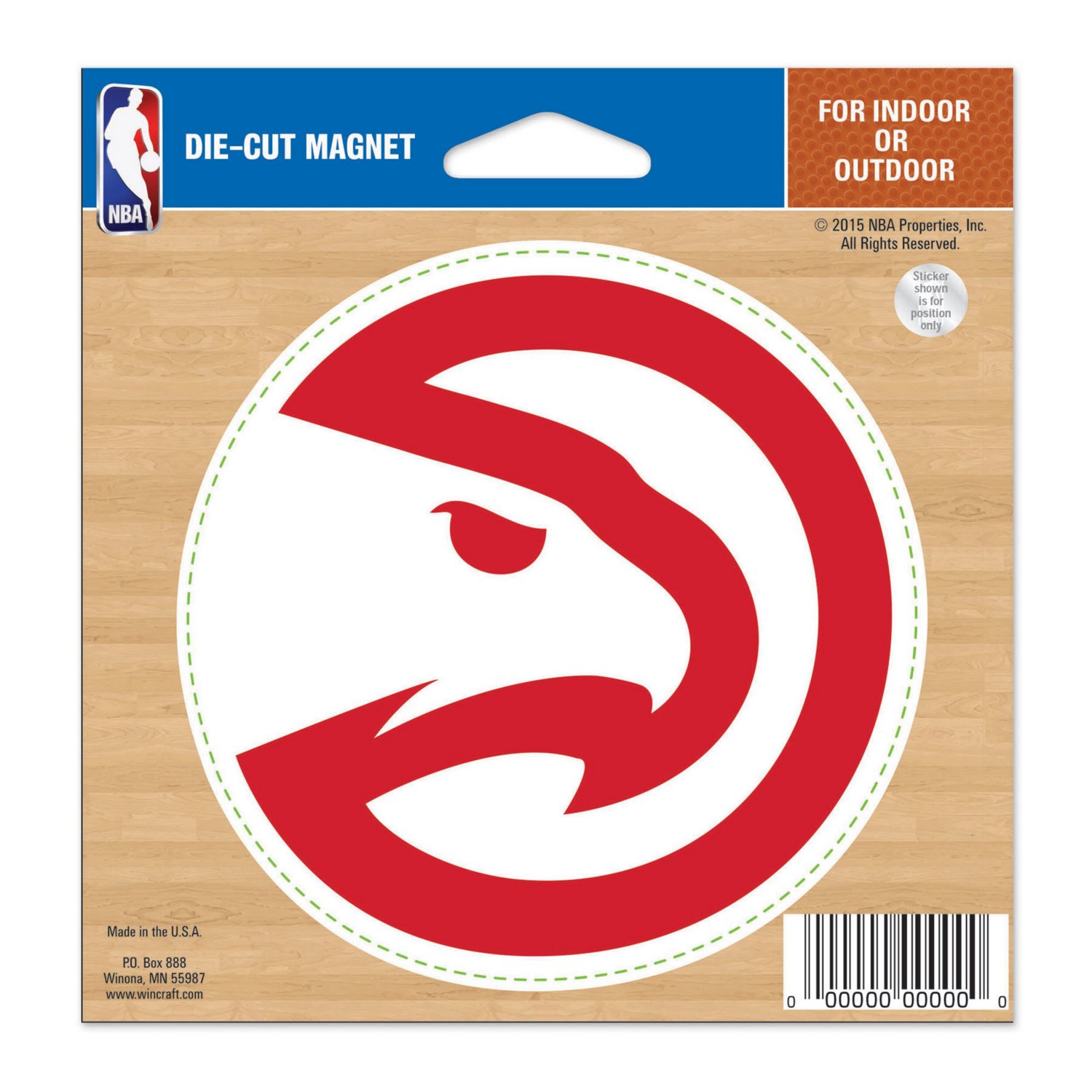 WinCraft Paris Saint Germain Badge Perfect Cut Color Decal- 4x4