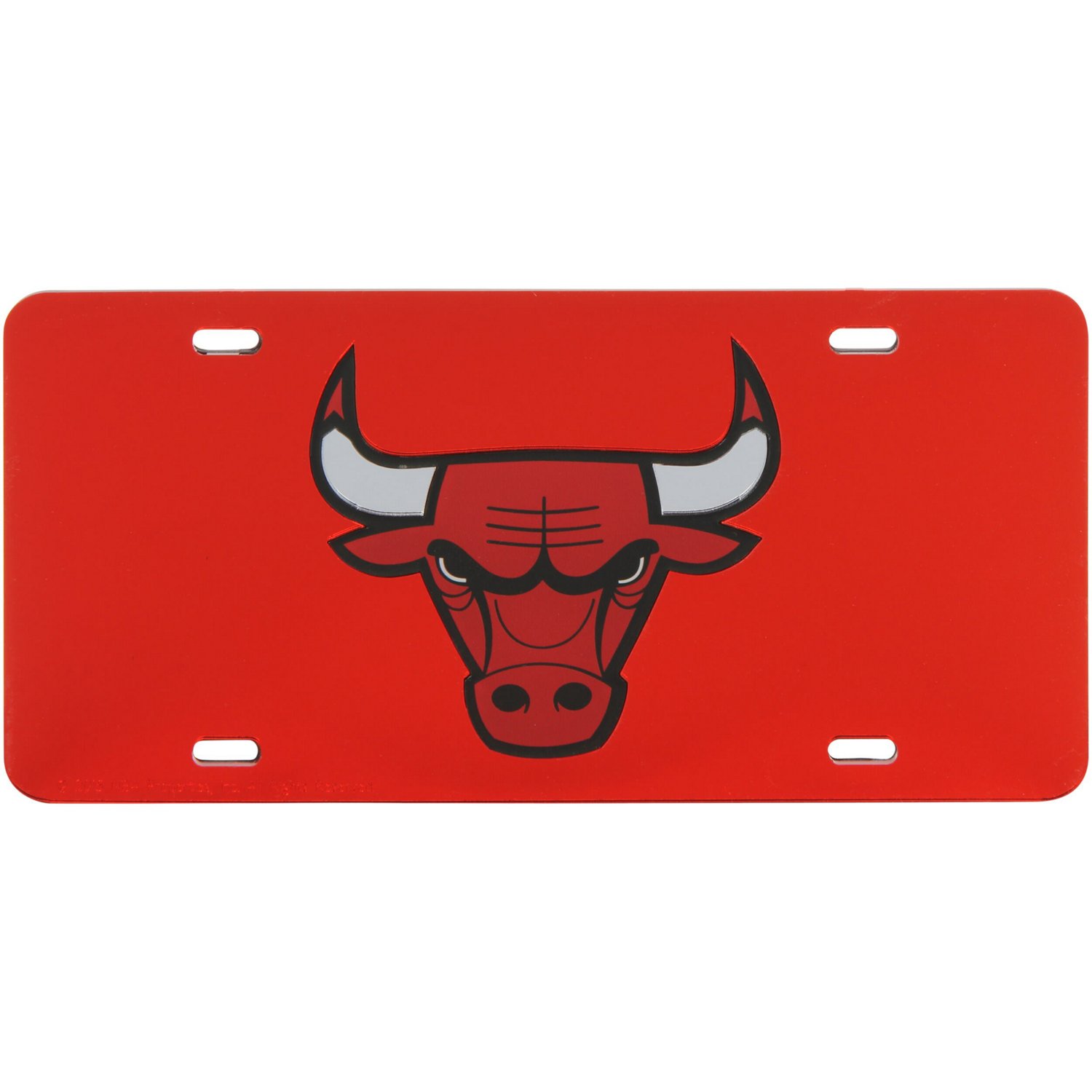 WinCraft Chicago Bulls Crystal Mirror License Plate | Academy